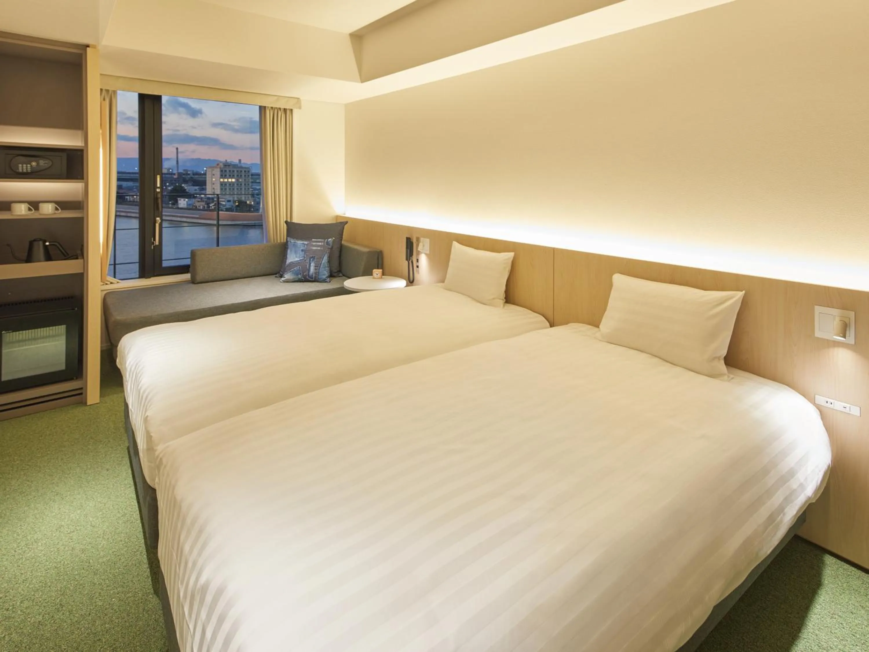 Bed in Dorsett by Agora Osaka Sakai