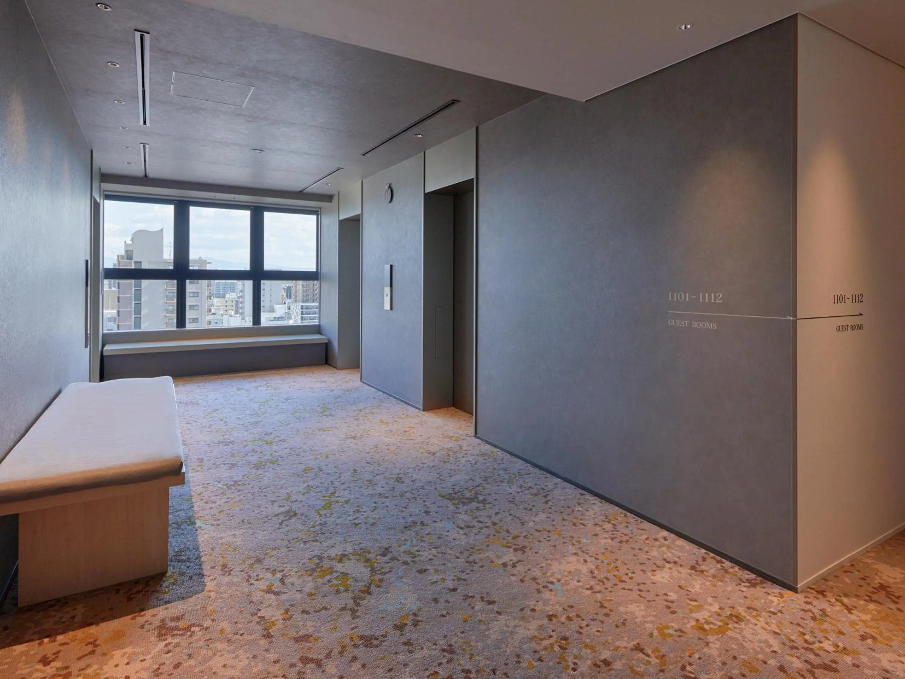 elevator in Dorsett by Agora Osaka Sakai