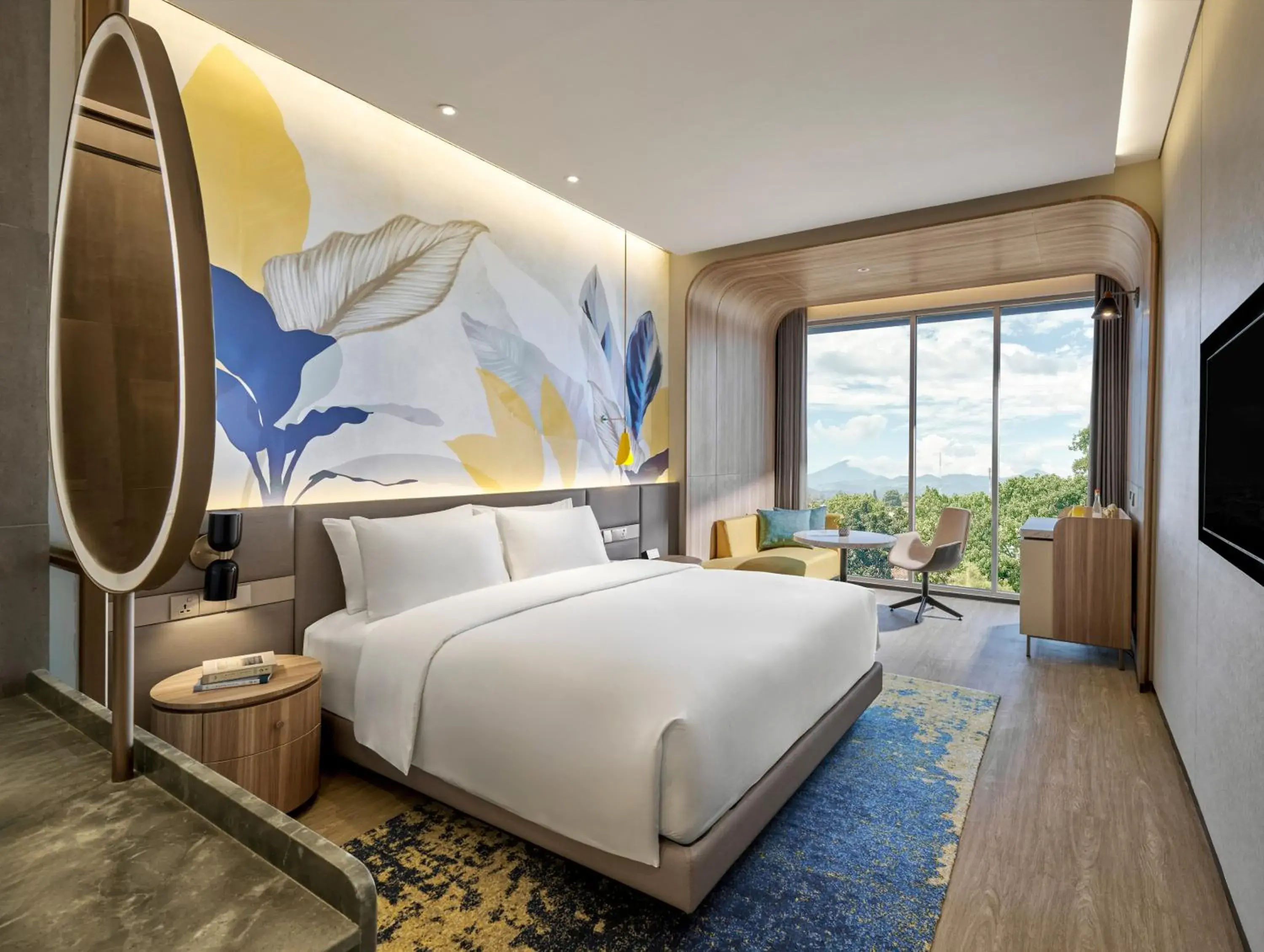 View (from property/room), Bed in voco Bandung Setiabudi by IHG View (from property/room), Bed in voco Bandung Setiabudi by IHG