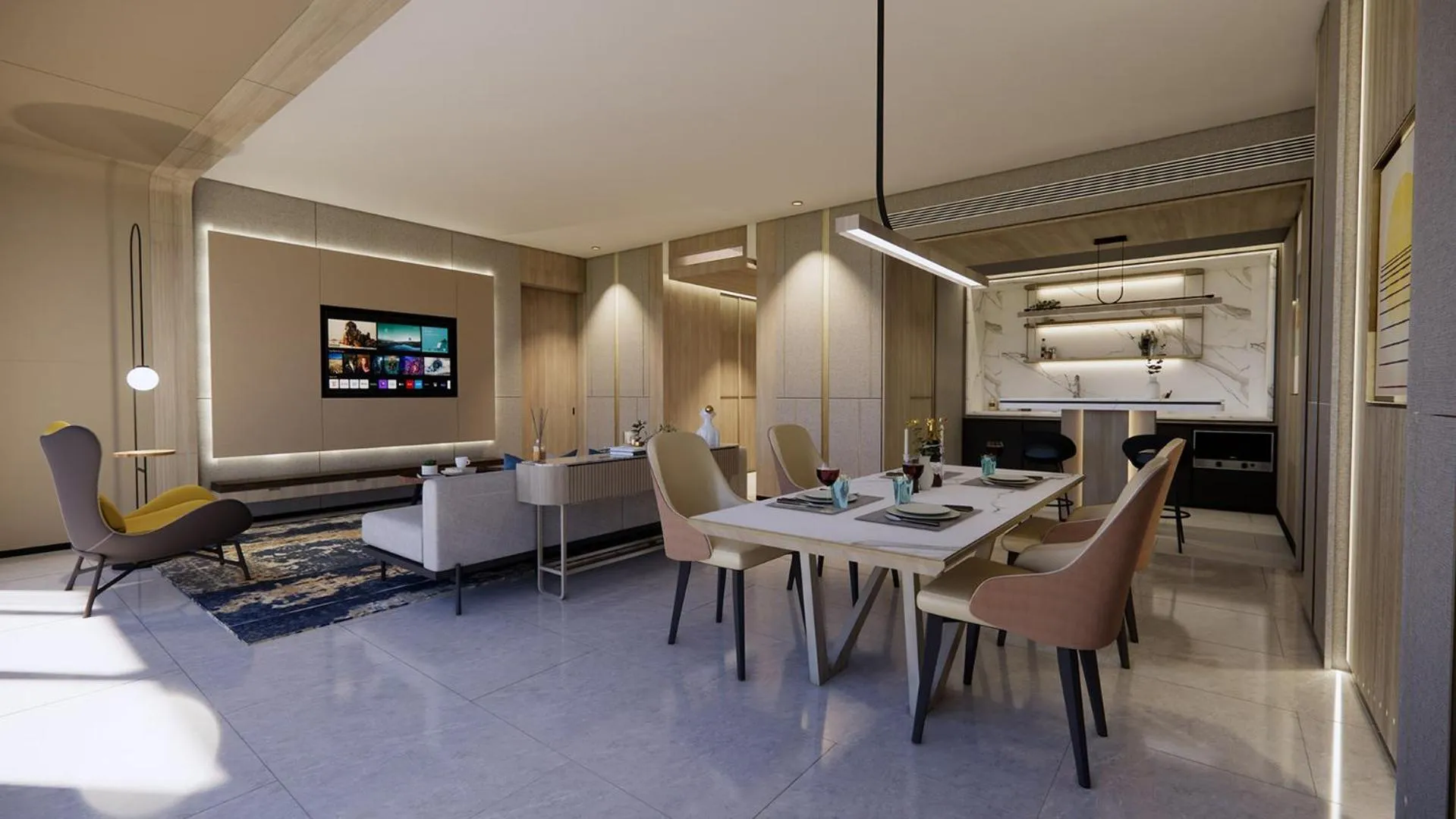 One-Bedroom Deluxe Suite with city View in voco Bandung Setiabudi by IHG
