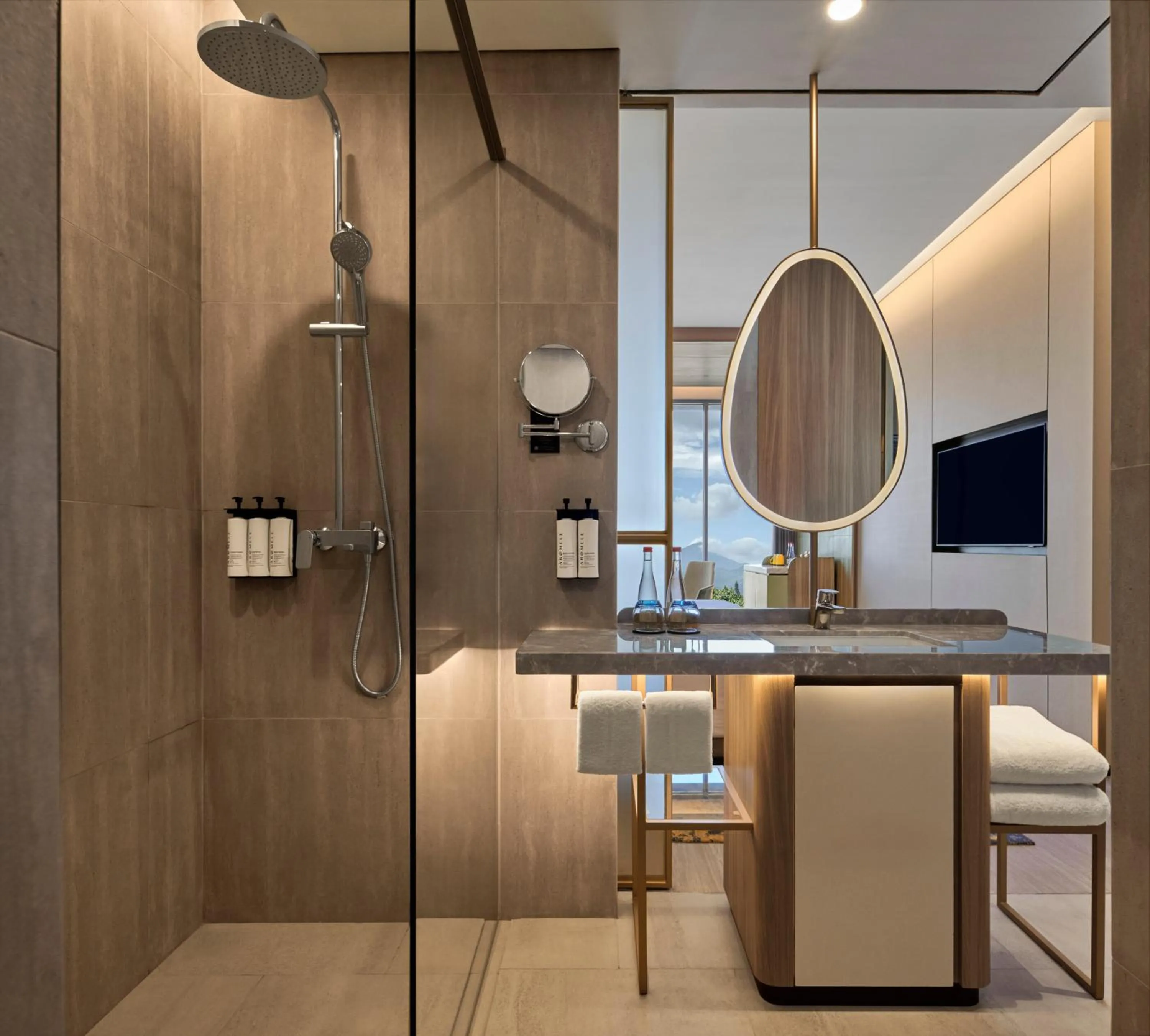 Bathroom in voco Bandung Setiabudi by IHG