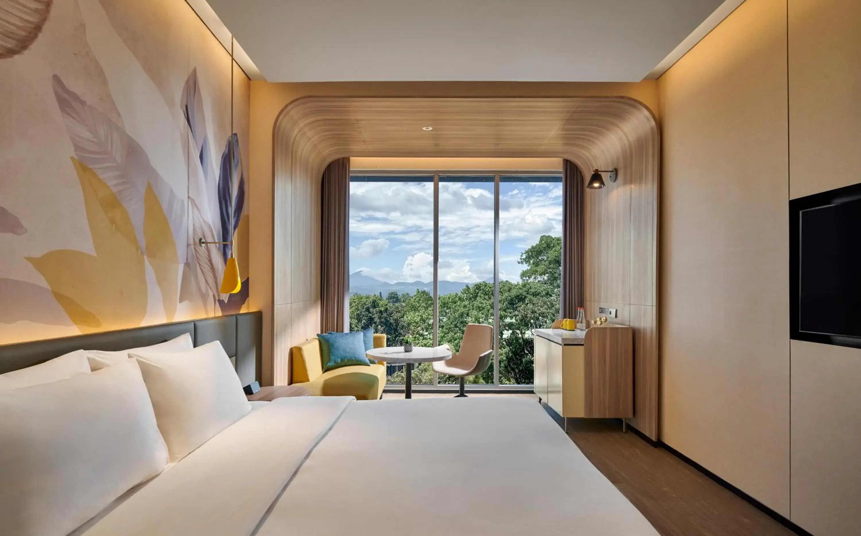 View (from property/room), Bed in voco Bandung Setiabudi by IHG View (from property/room), Bed in voco Bandung Setiabudi by IHG