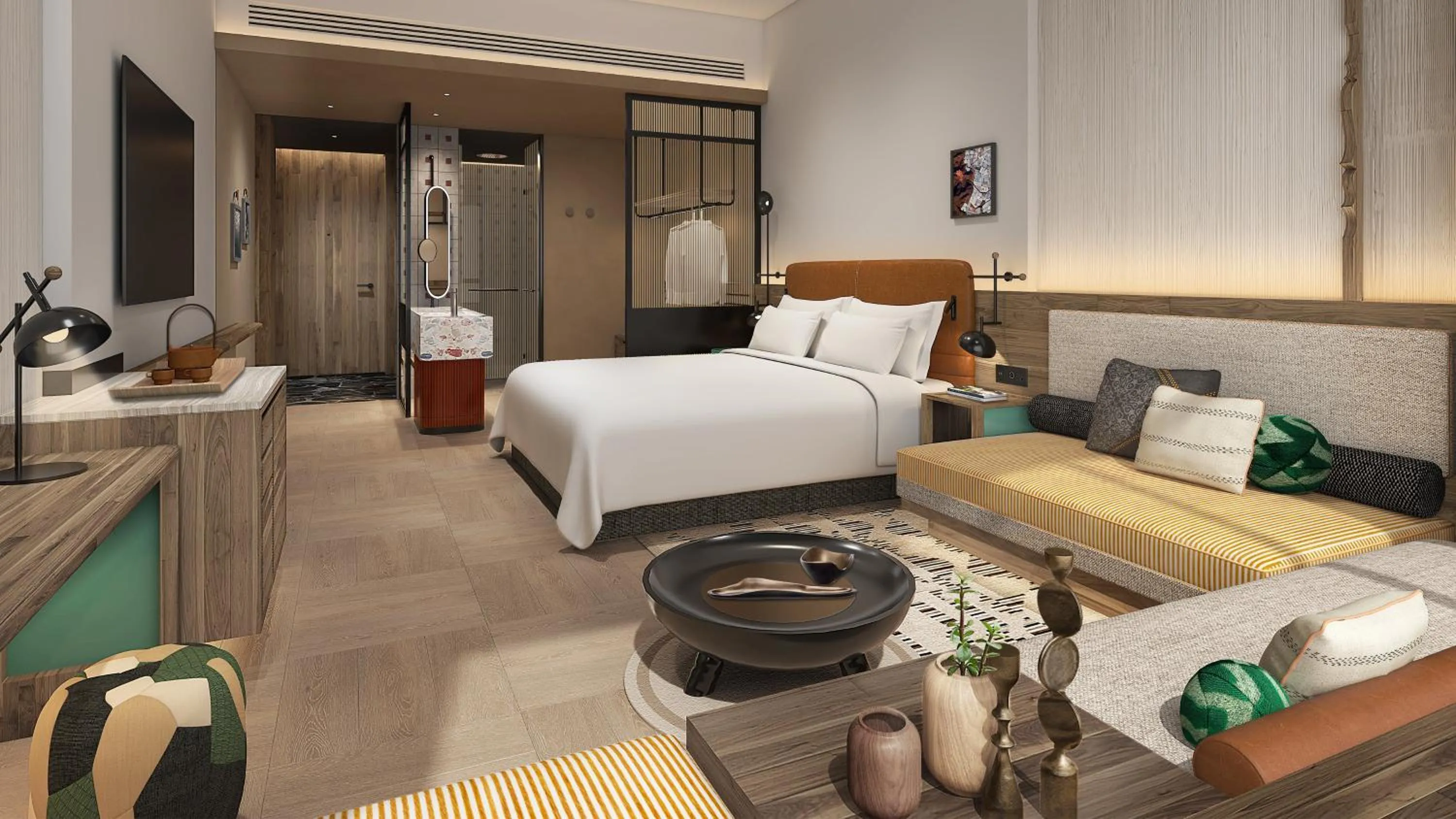 Photo of the whole room, Bed in Holiday Inn Resort Kanas Hemu by IHG