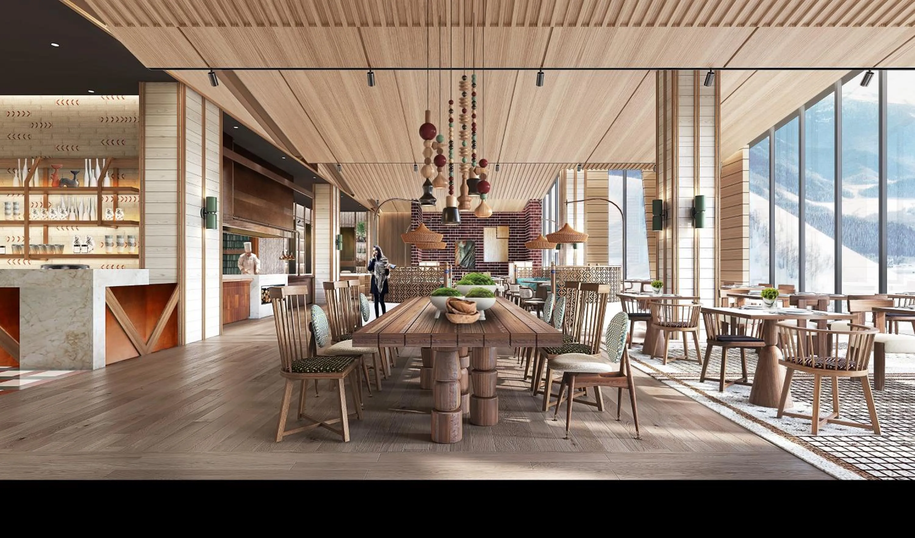 Restaurant/places to eat in Holiday Inn Resort Kanas Hemu by IHG