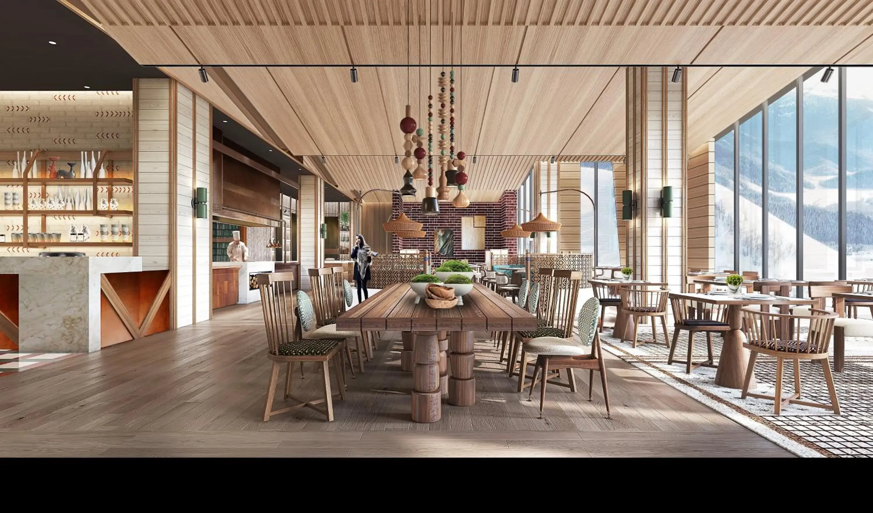 Restaurant/places to eat in Holiday Inn Resort Kanas Hemu by IHG Restaurant/places to eat in Holiday Inn Resort Kanas Hemu by IHG