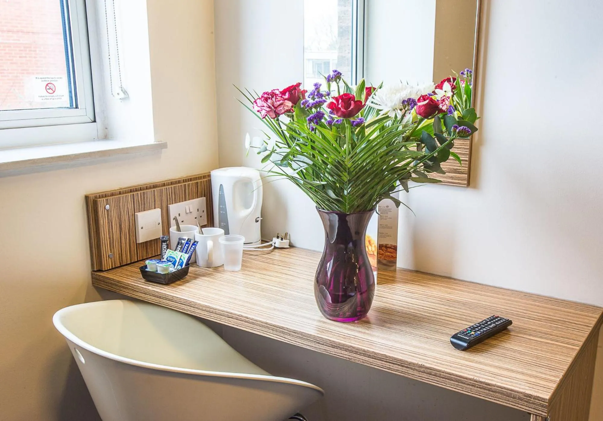 Decorative detail in Redwings Lodge Wolverhampton Central