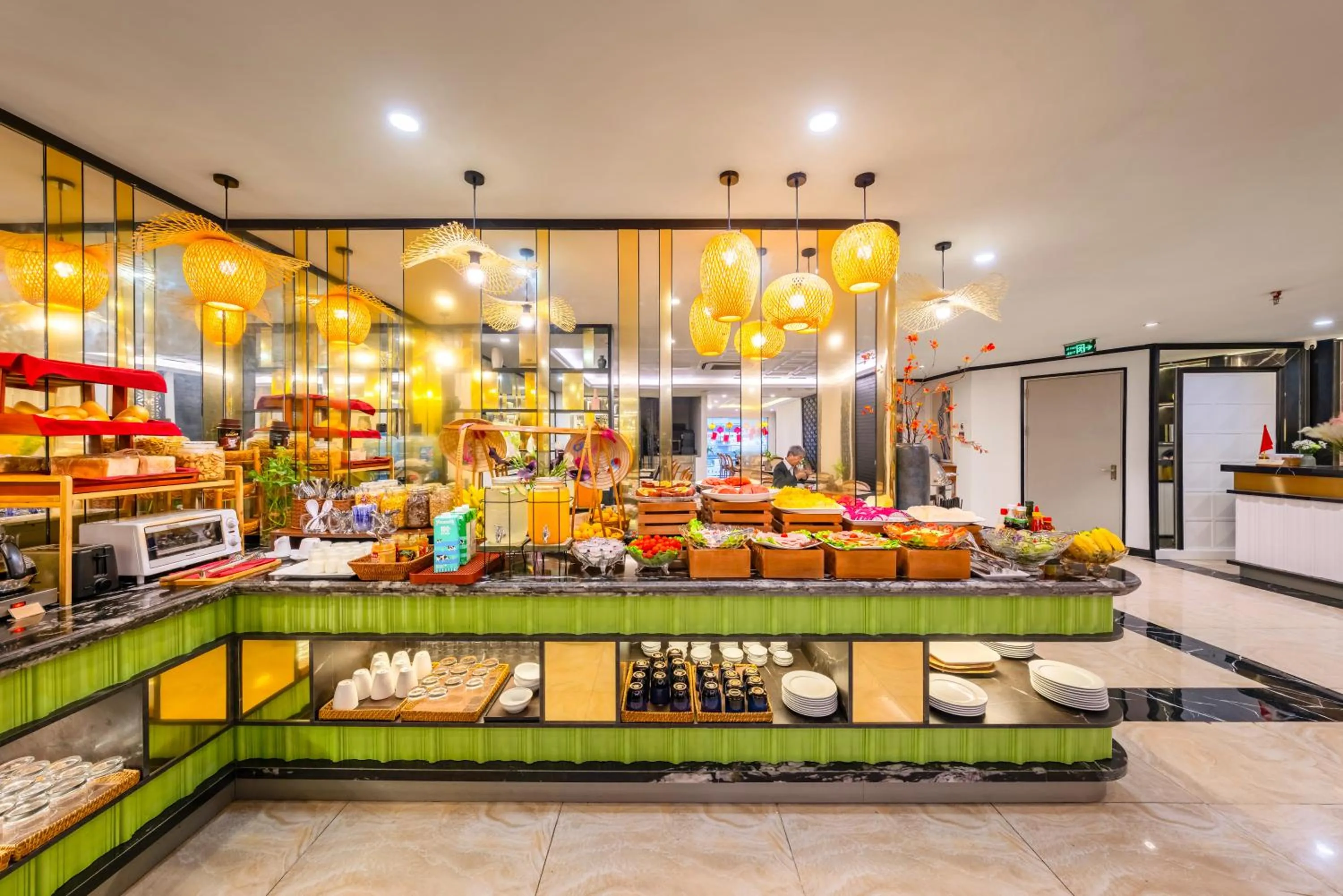 Buffet breakfast in The Embassy Hotel Hanoi