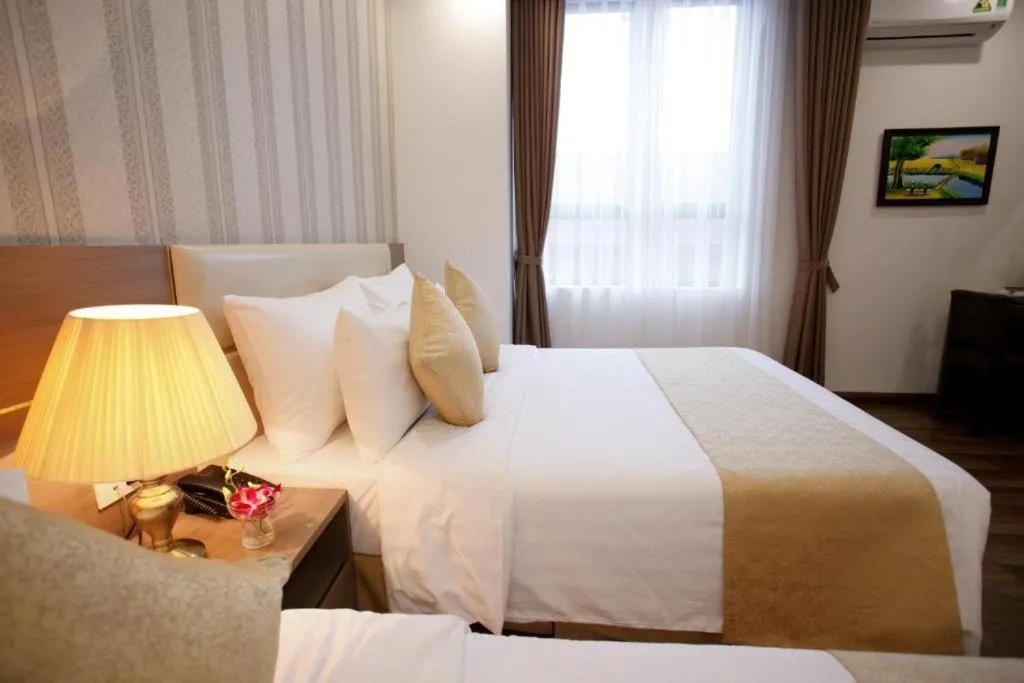 Bed in The Embassy Hotel Hanoi