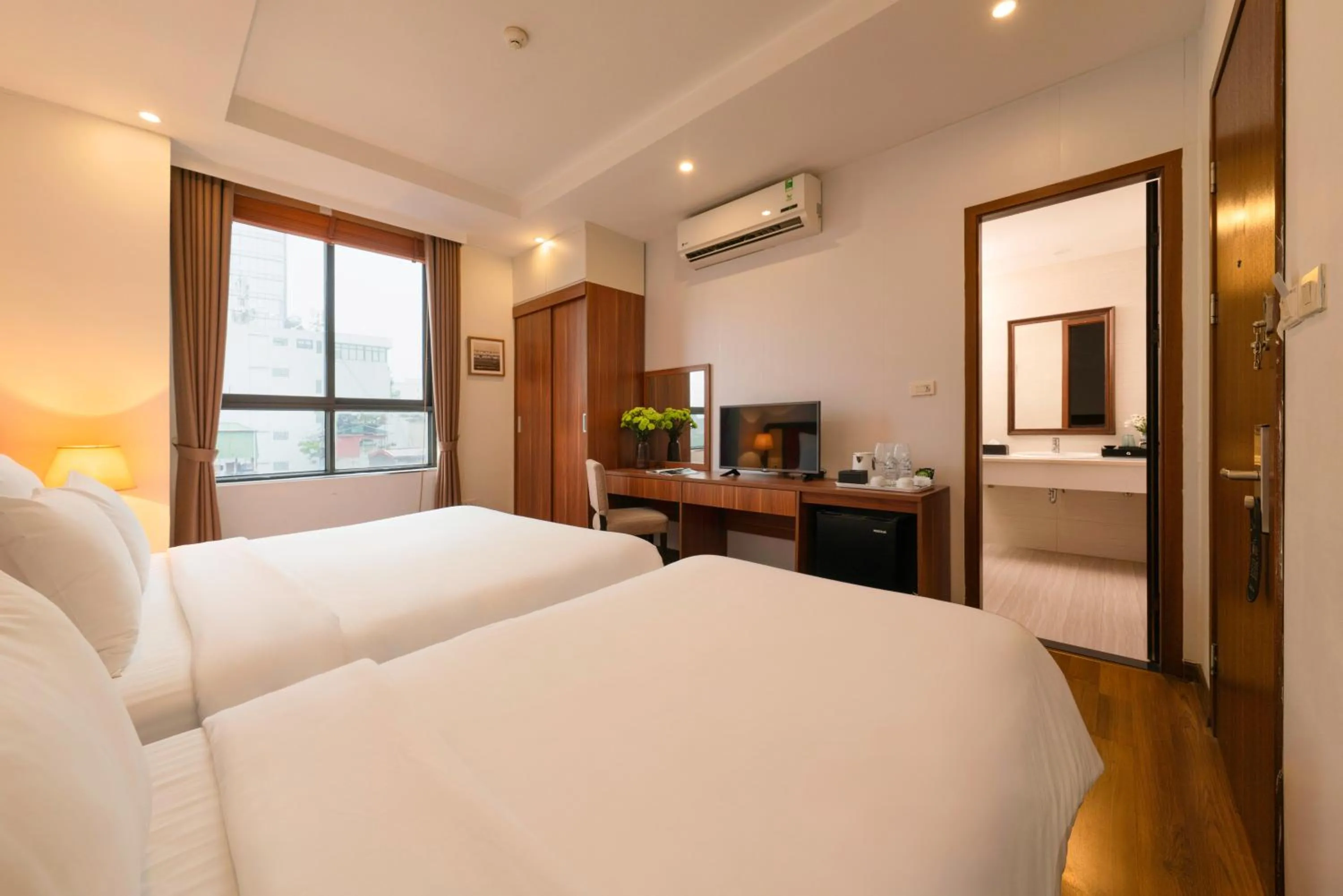 Bedroom, Bed in The Embassy Hotel Hanoi