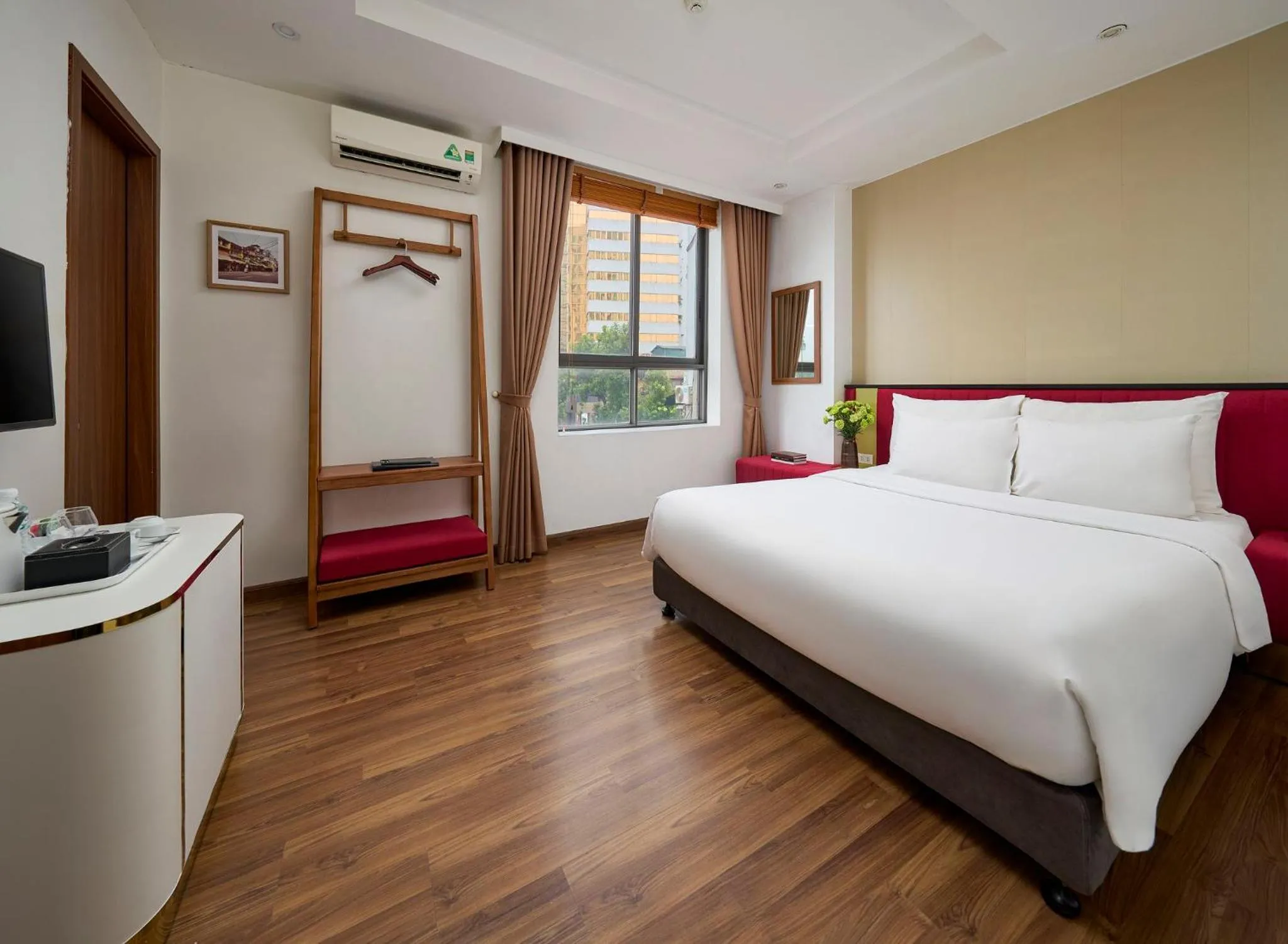 Bedroom, Bed in The Embassy Hotel Hanoi