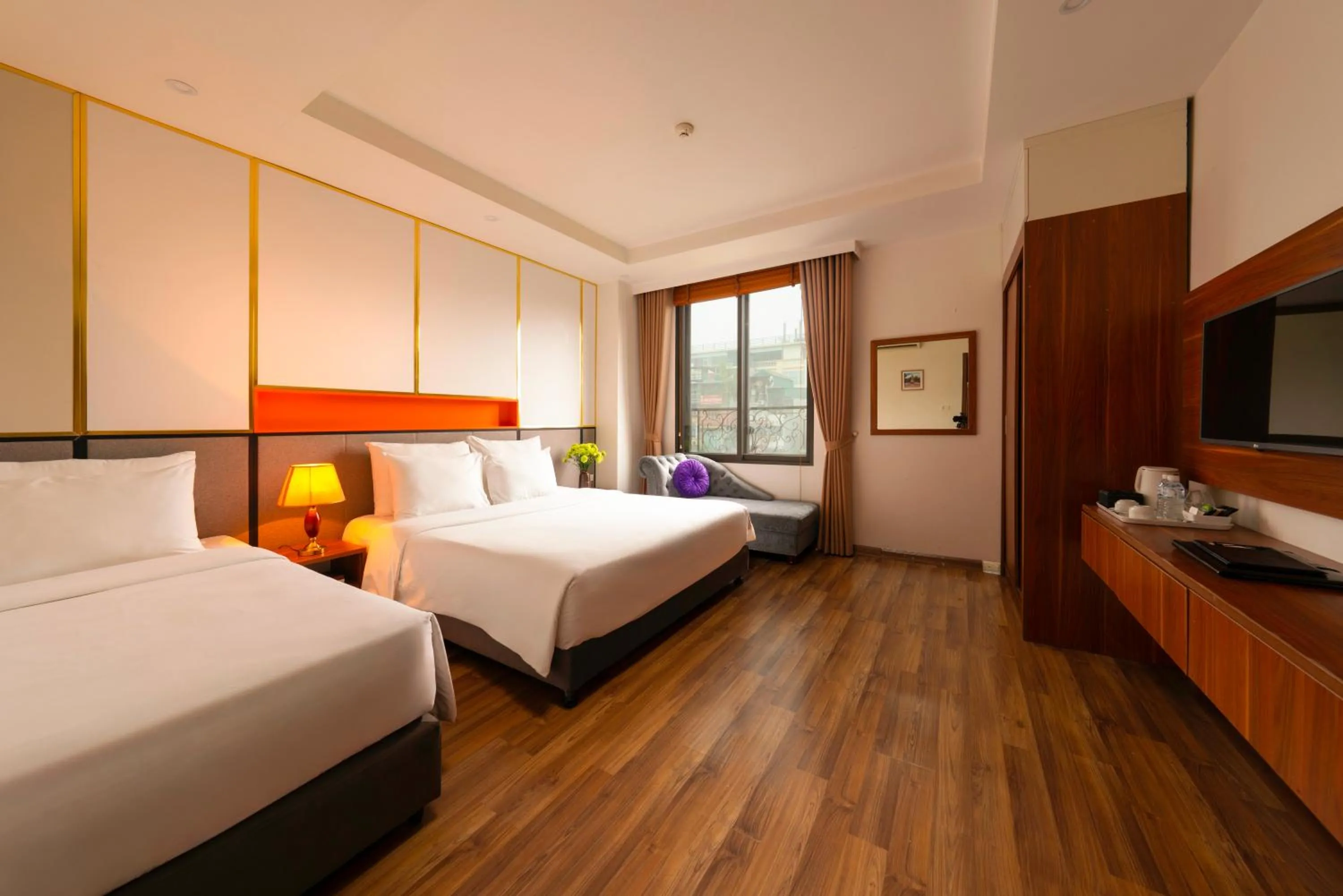Bedroom, Bed in The Embassy Hotel Hanoi