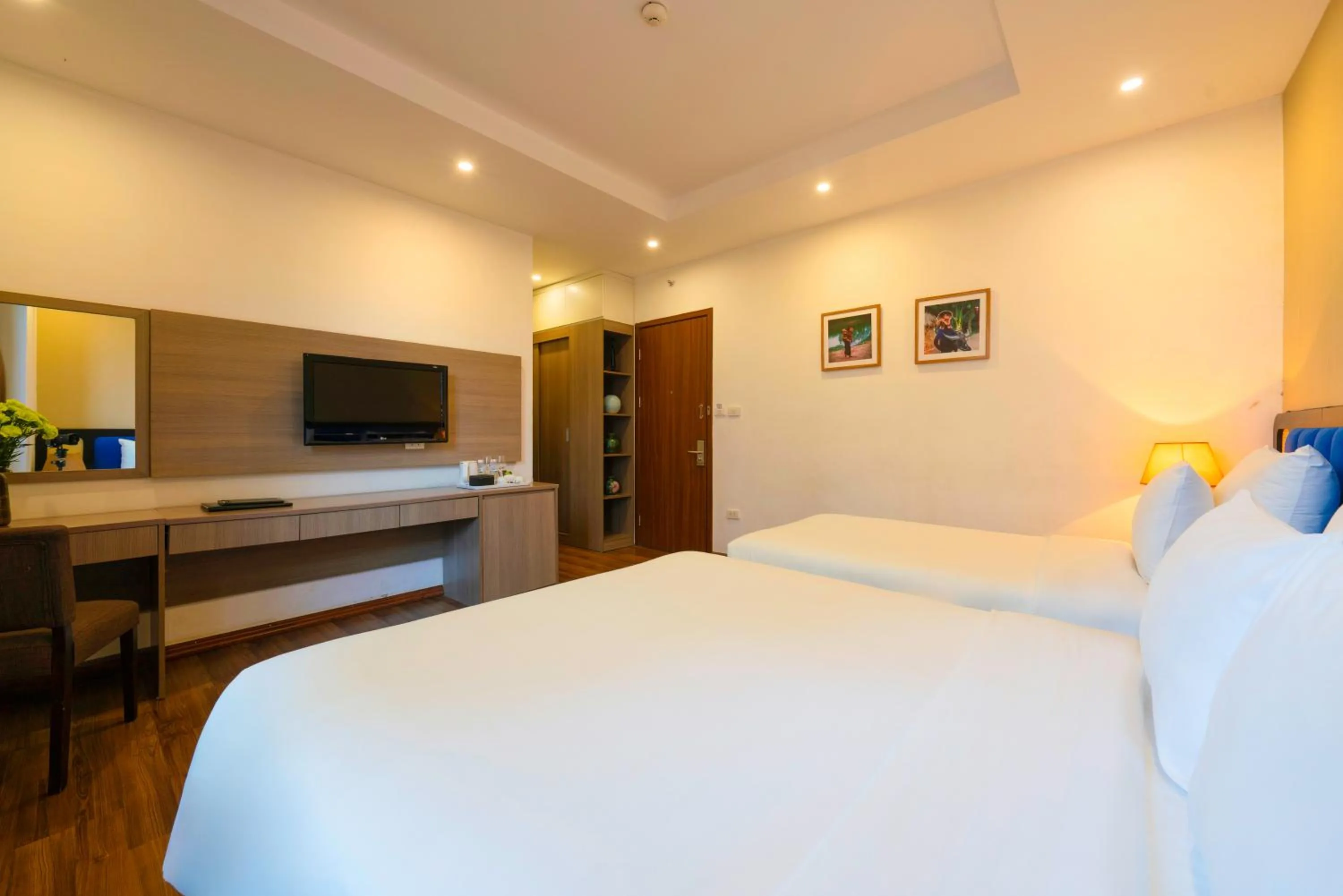Bed in The Embassy Hotel Hanoi