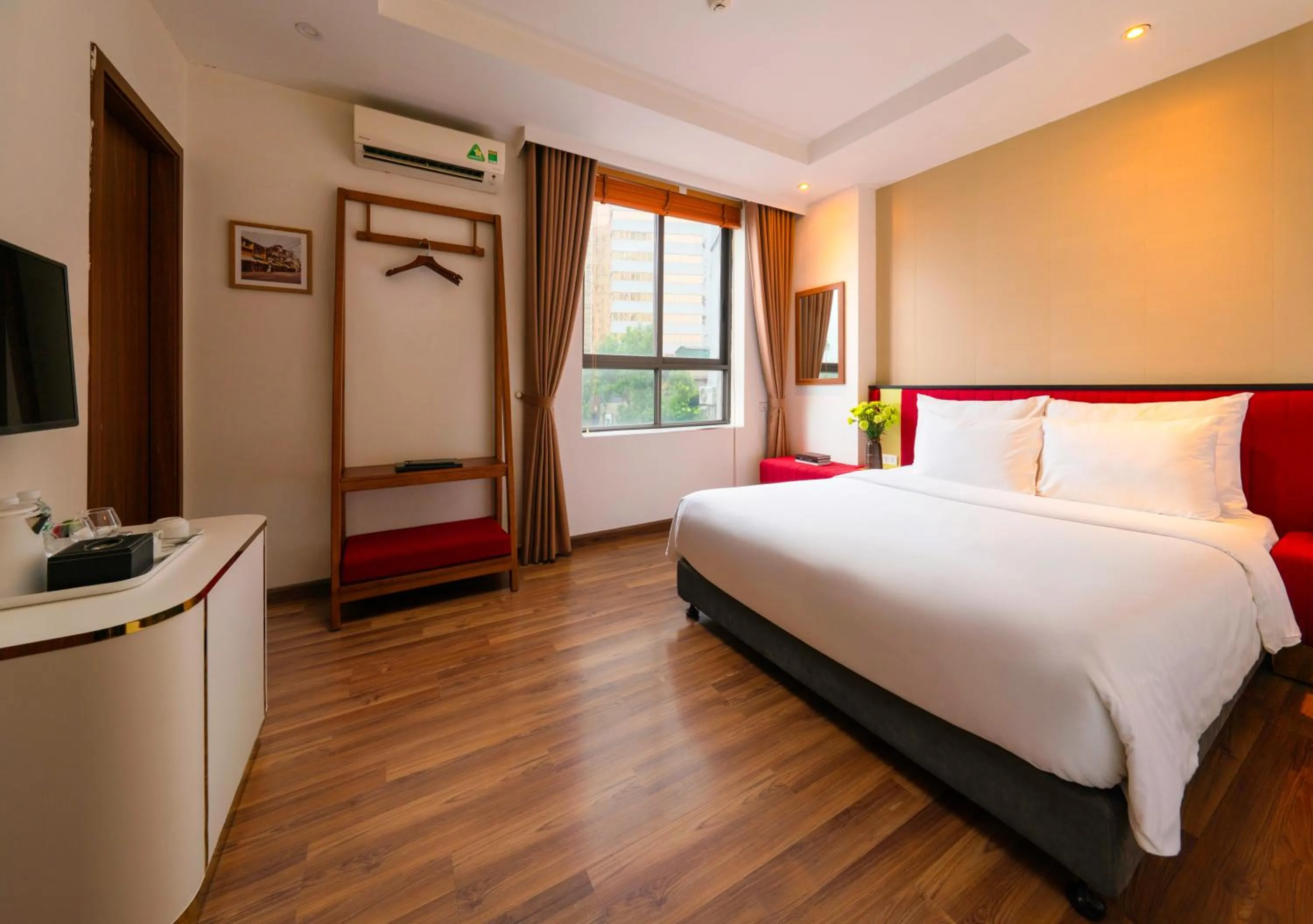 Bedroom, Bed in The Embassy Hotel Hanoi