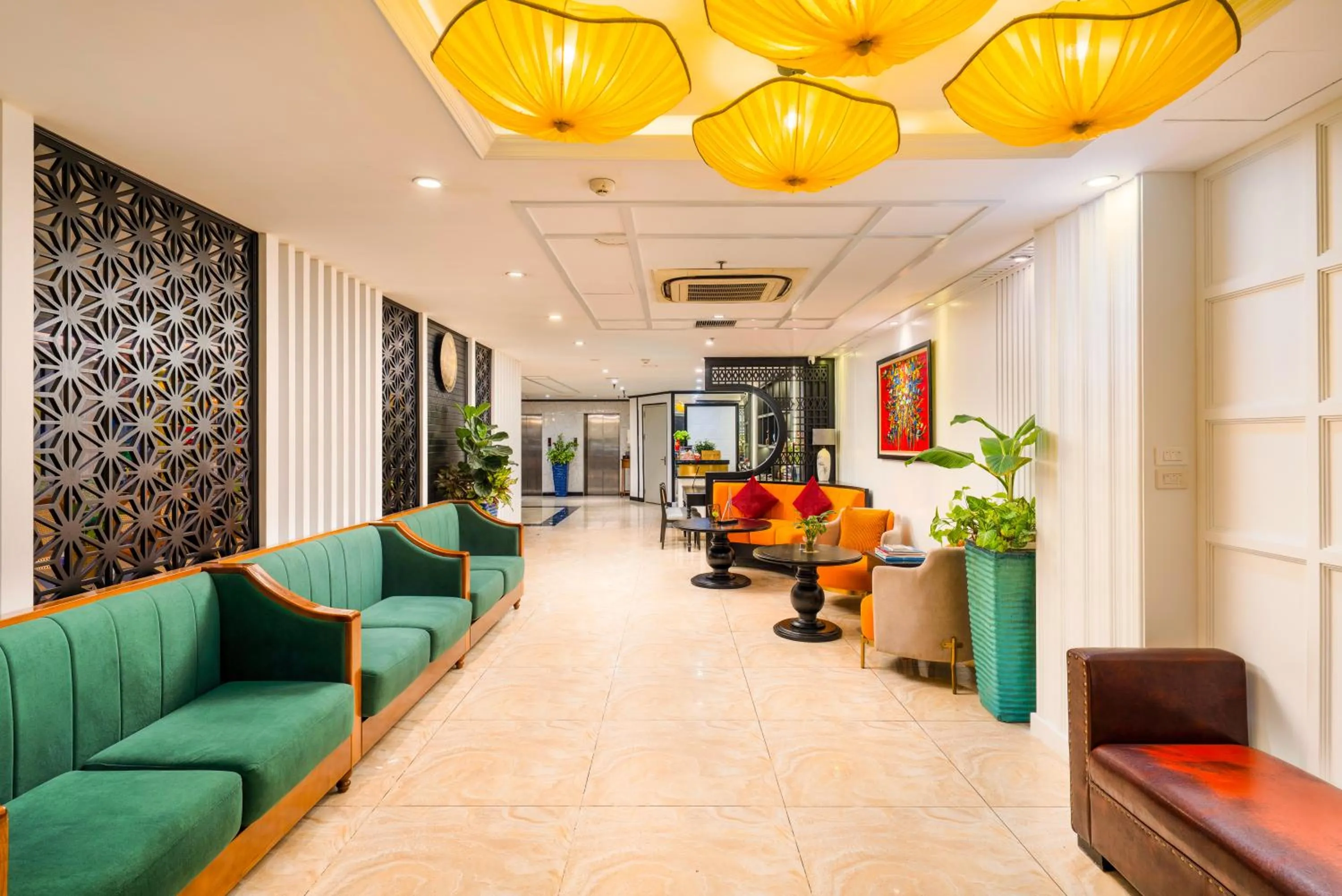 Lobby or reception in The Embassy Hotel Hanoi