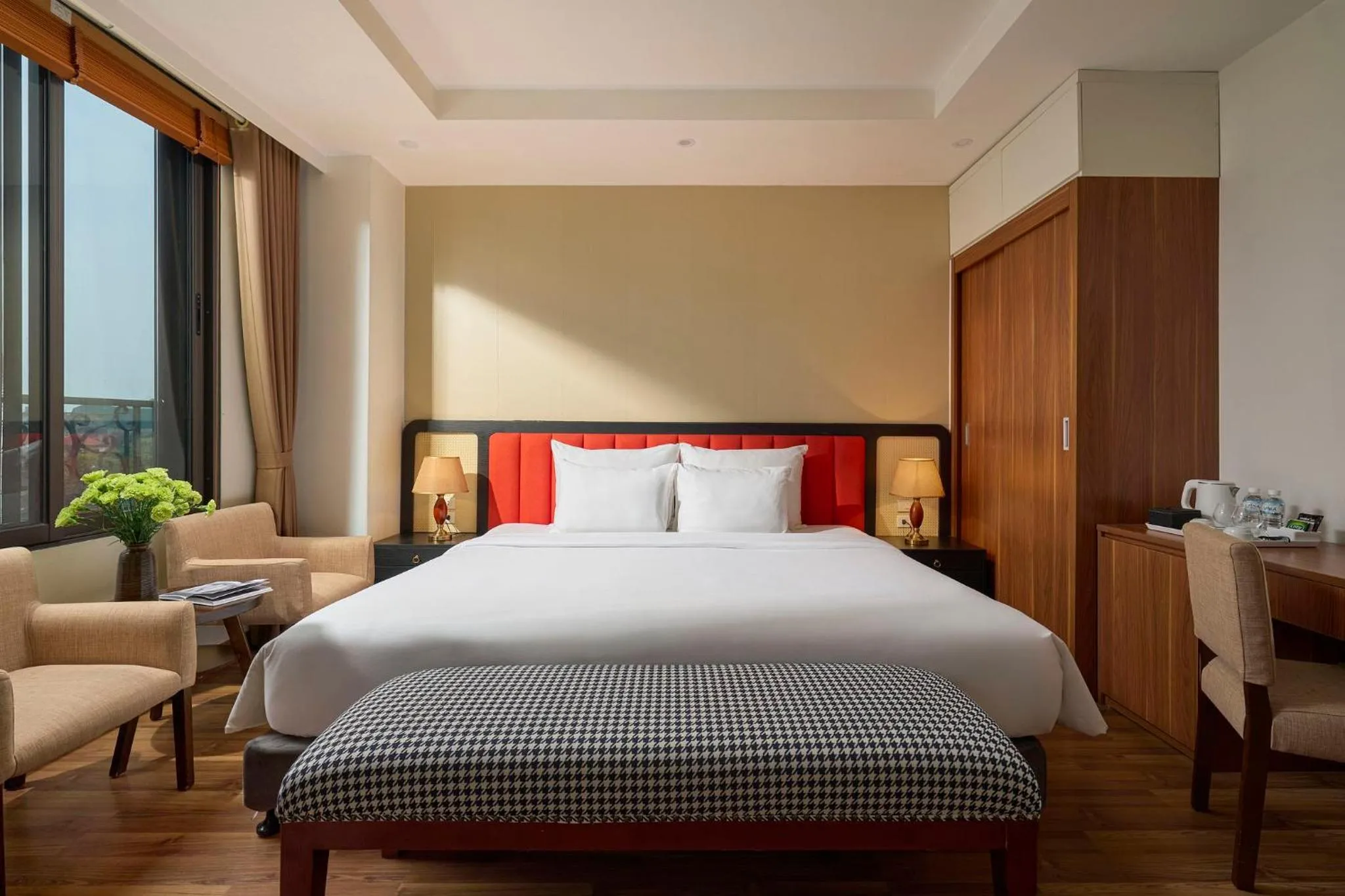 Bedroom, Bed in The Embassy Hotel Hanoi