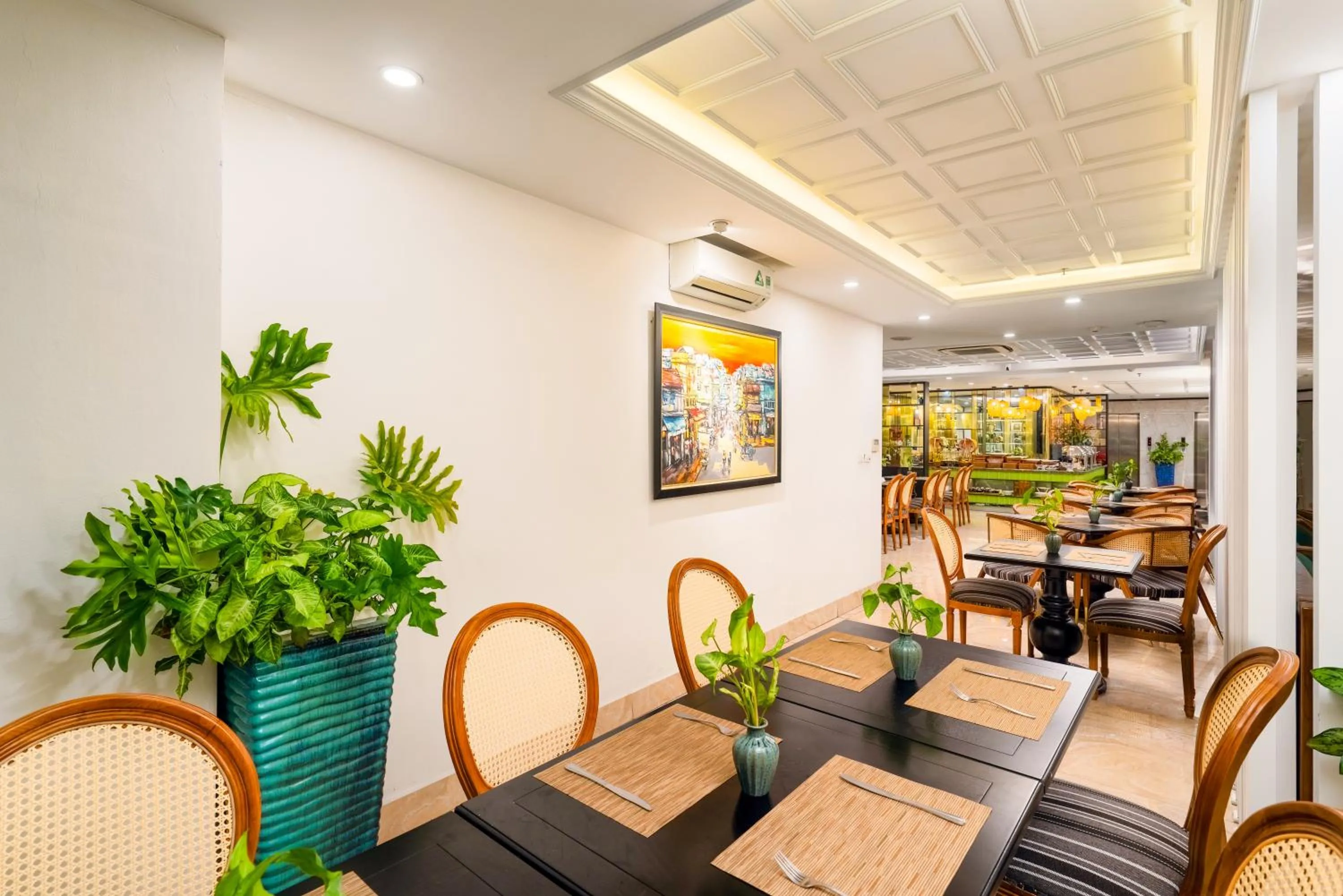 Seating area in The Embassy Hotel Hanoi