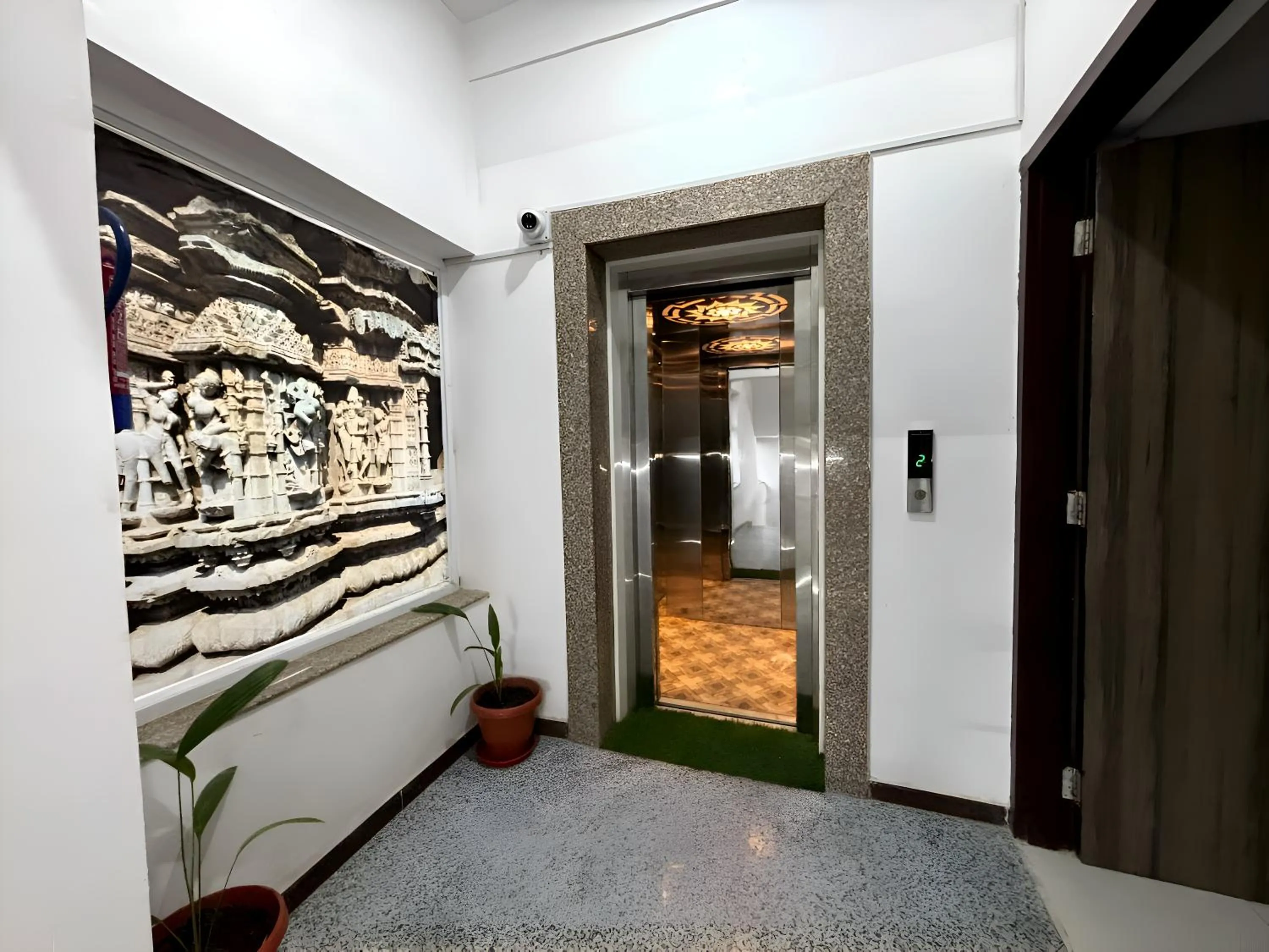 elevator in Arul's Hotel