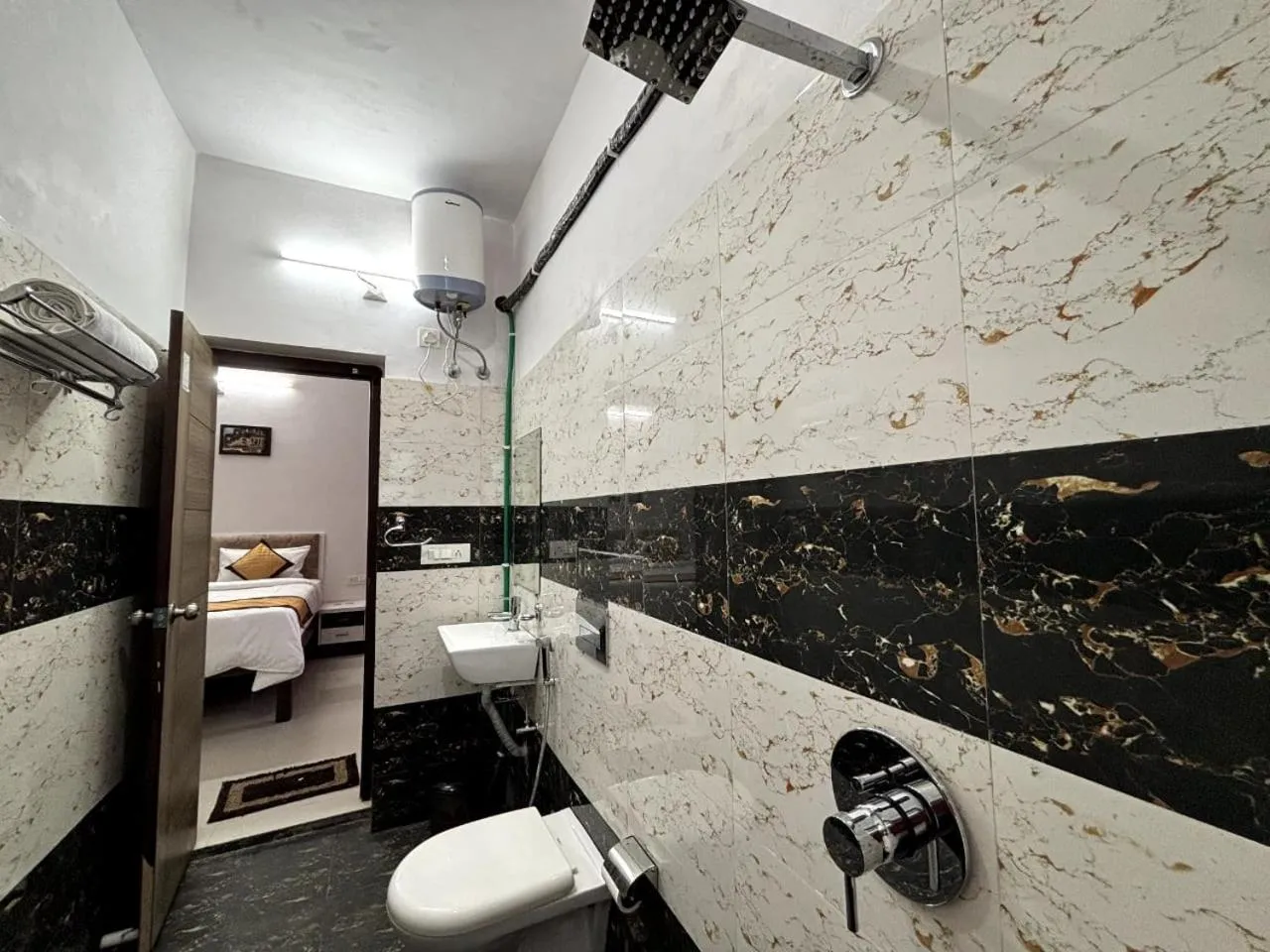 Bathroom in Arul's Hotel