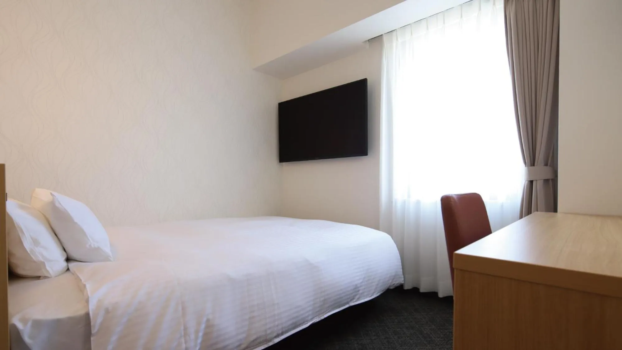 Bed in AB Hotel Kisarazu