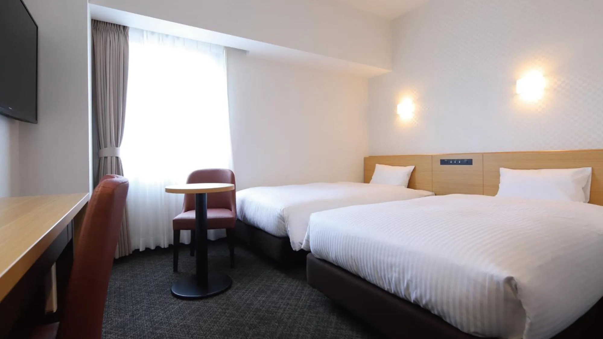 Bed in AB Hotel Kisarazu