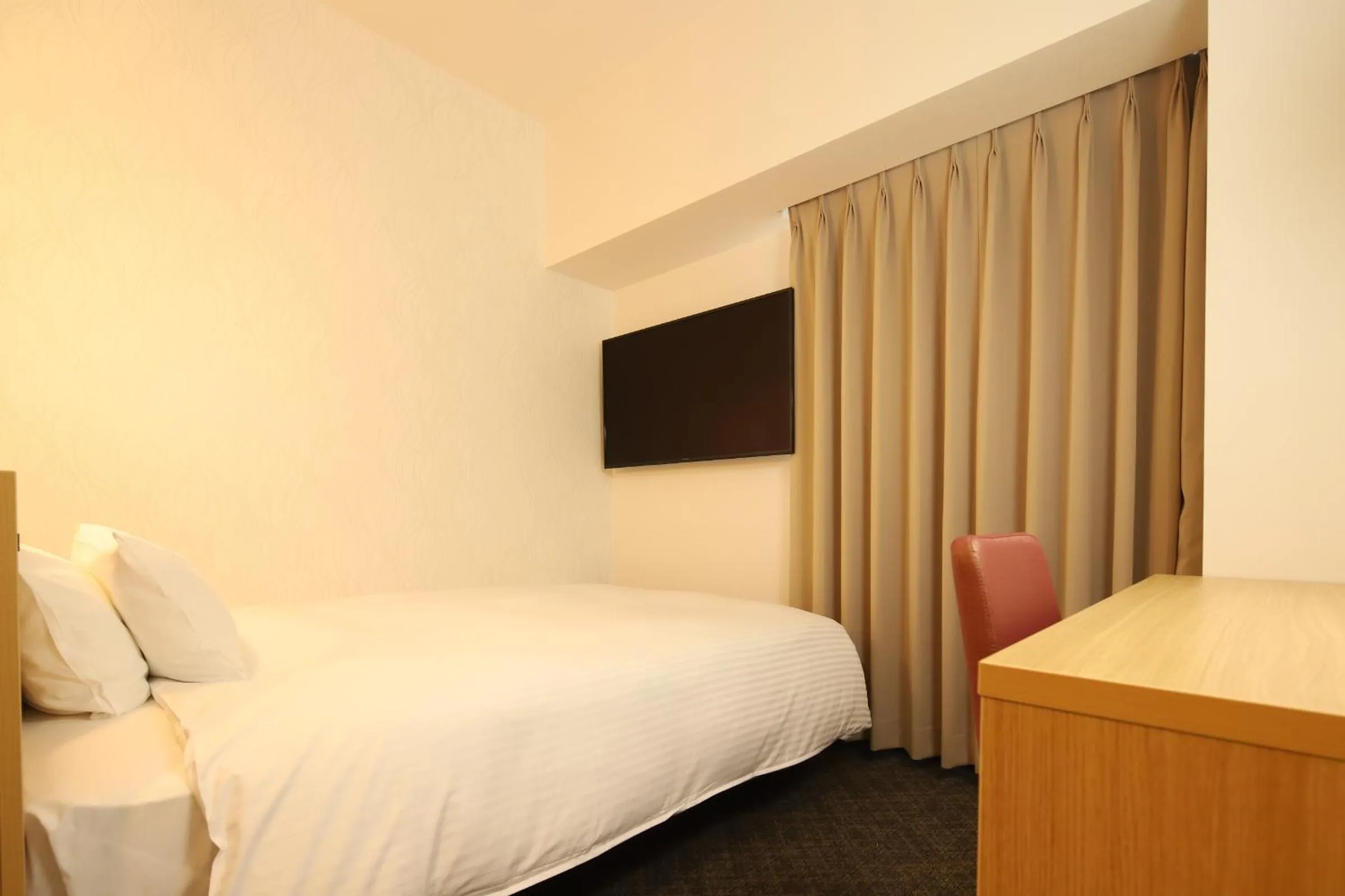 Bed in AB Hotel Kisarazu