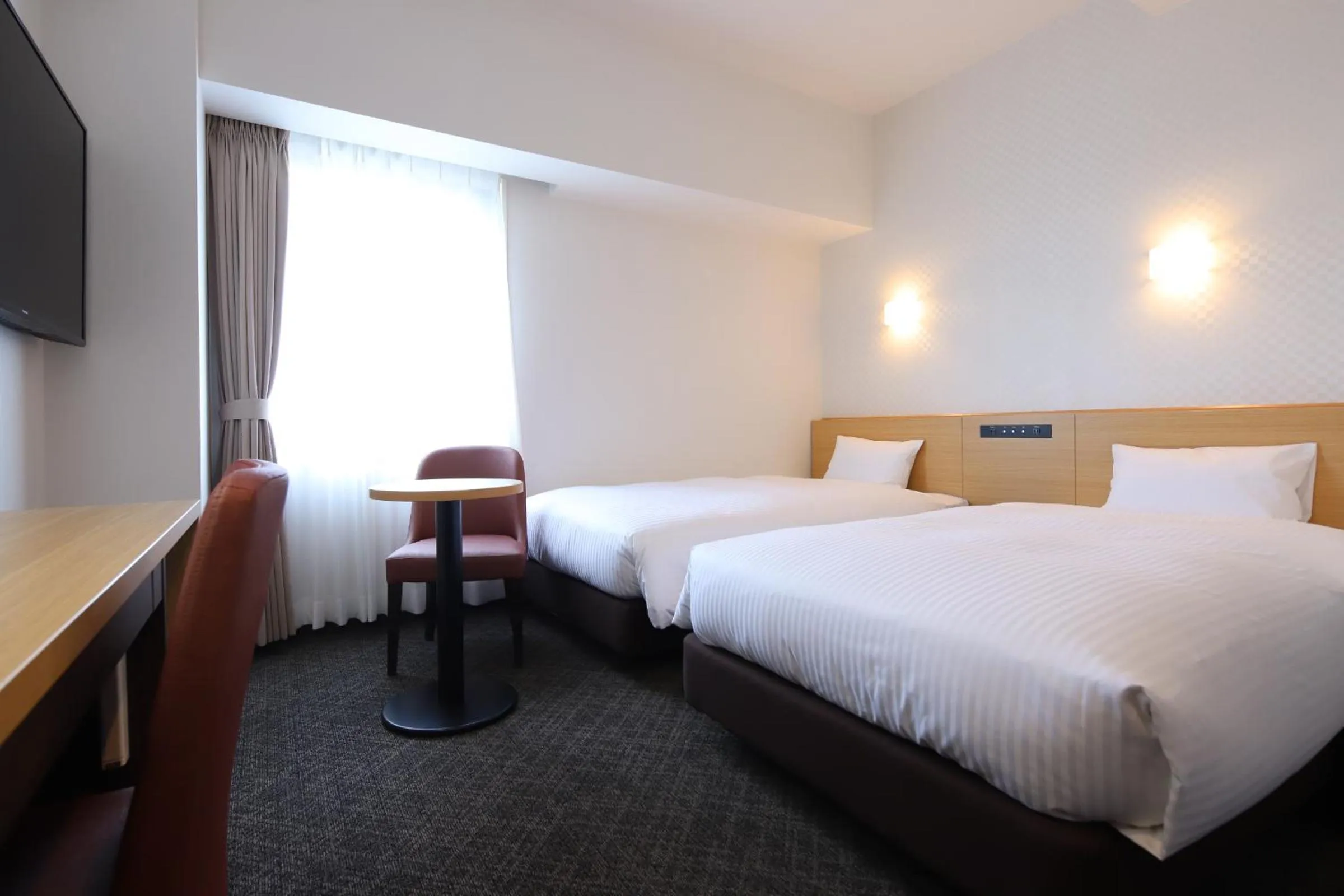 Bed in AB Hotel Kisarazu