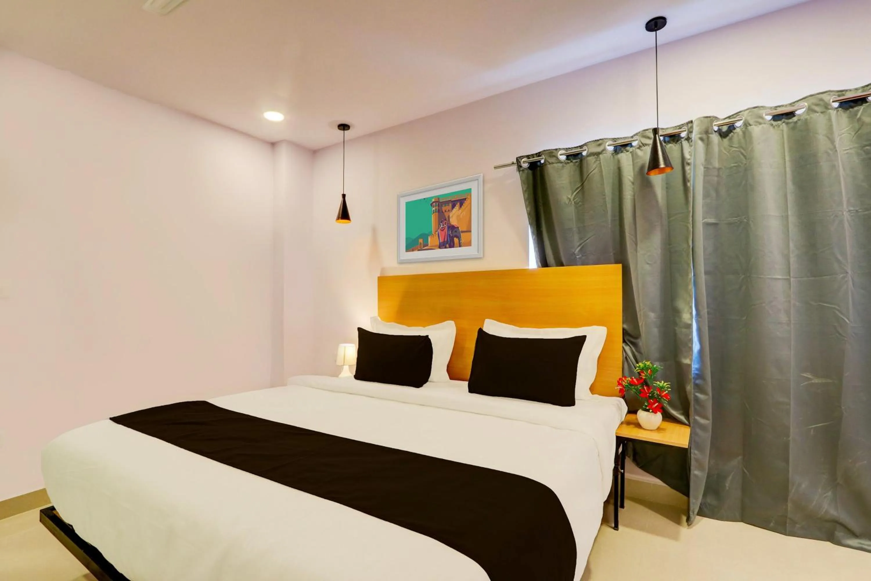 Bedroom, Bed in Super Townhouse RCC Marvel