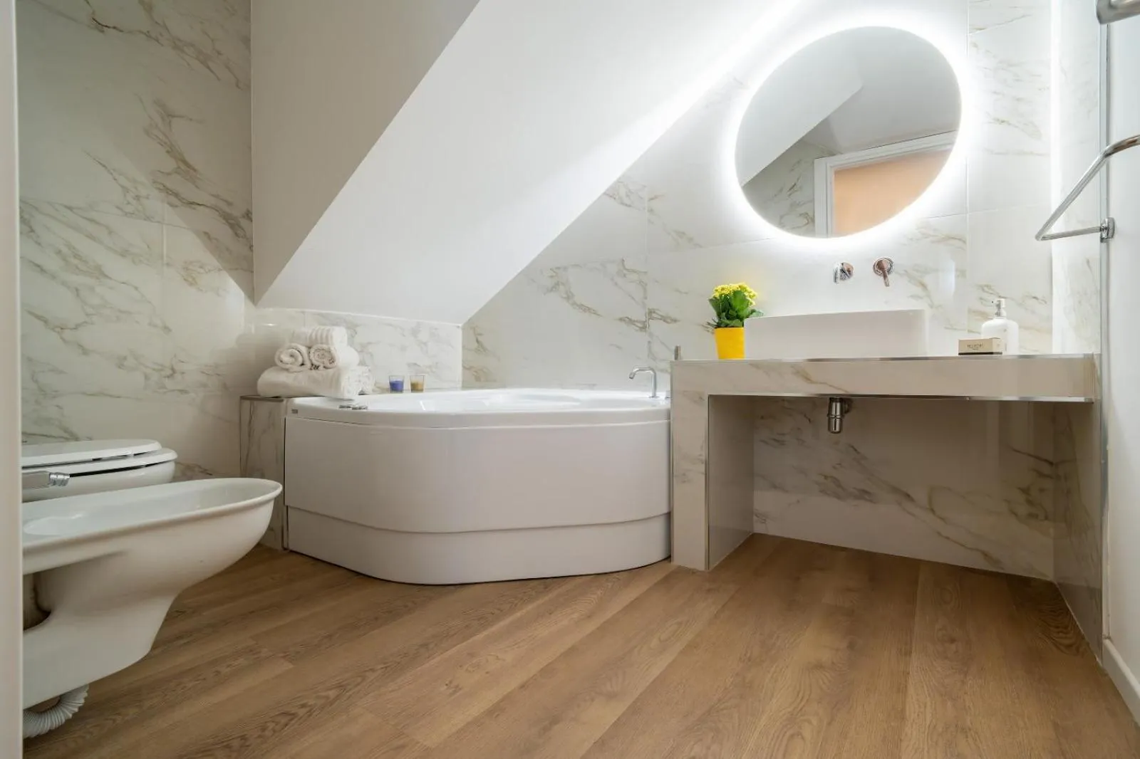 Toilet in Archimedes suites