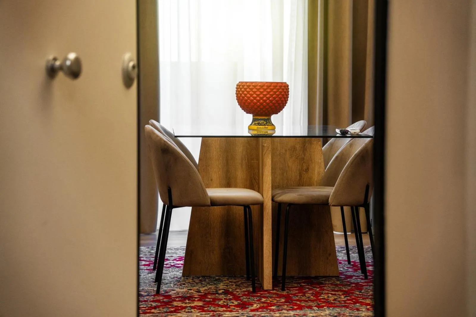 Living room in Archimedes suites