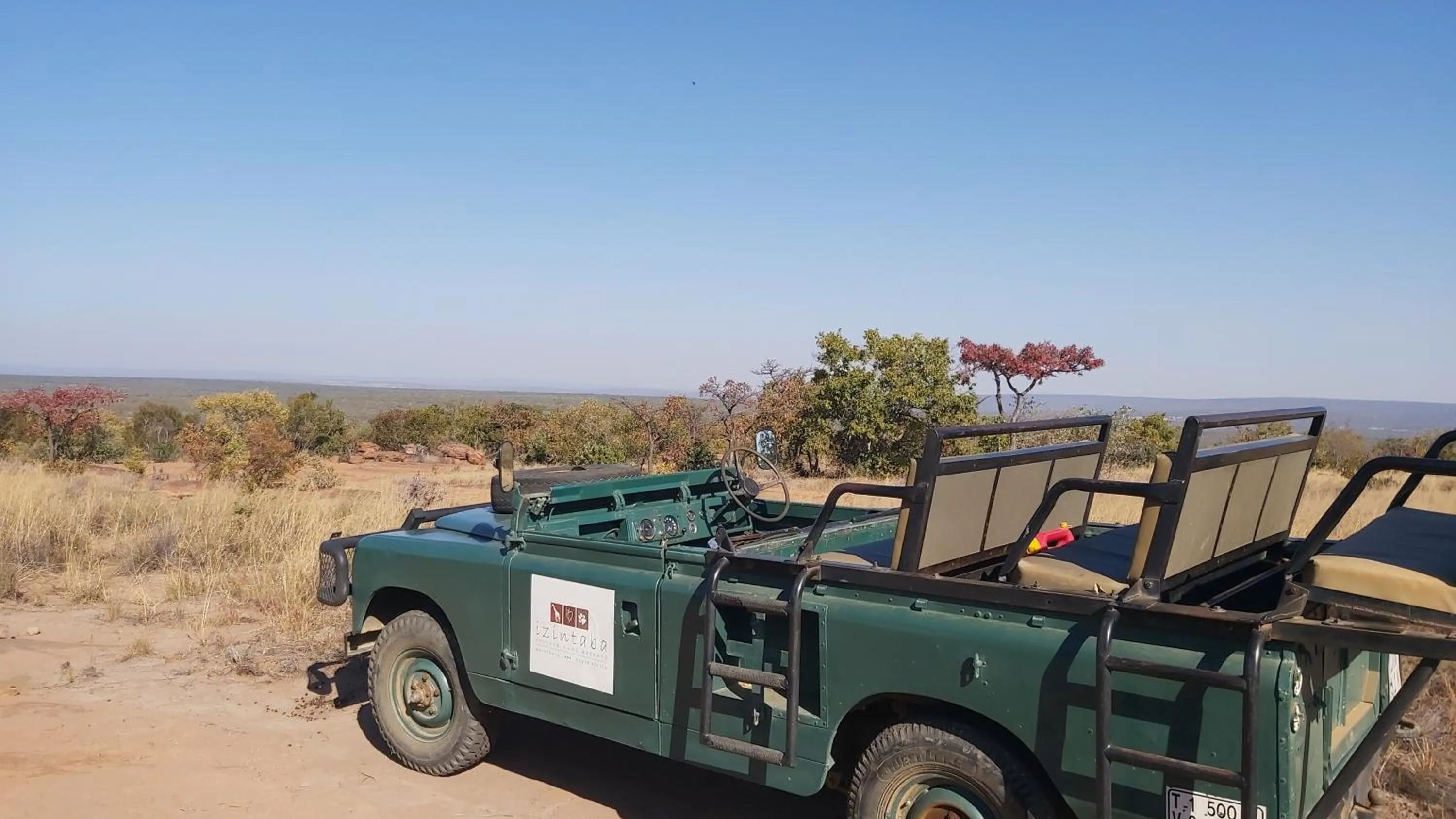 Natural landscape in Izintaba Private Game Reserve Waterberg