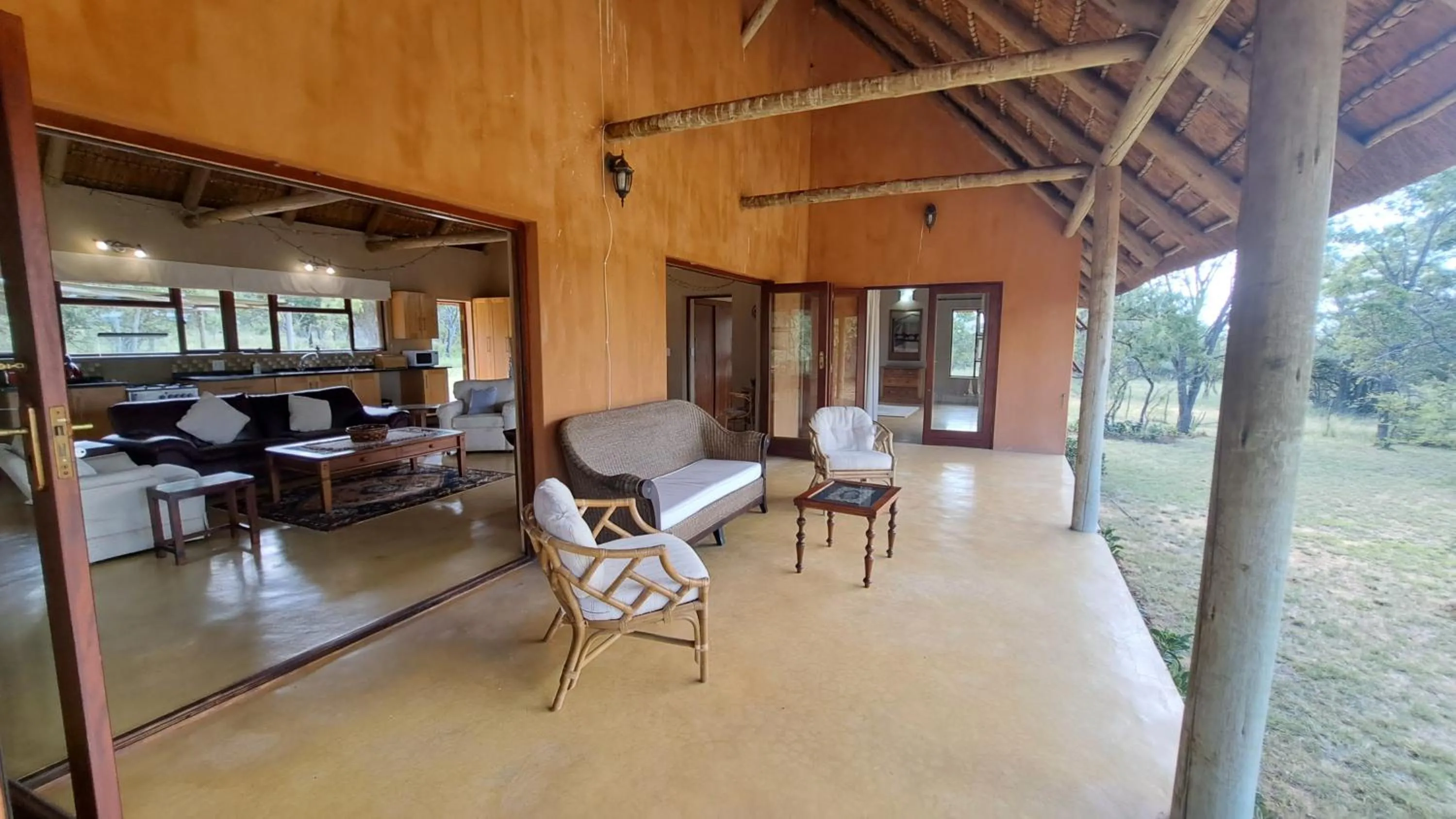 Patio in Izintaba Private Game Reserve Waterberg