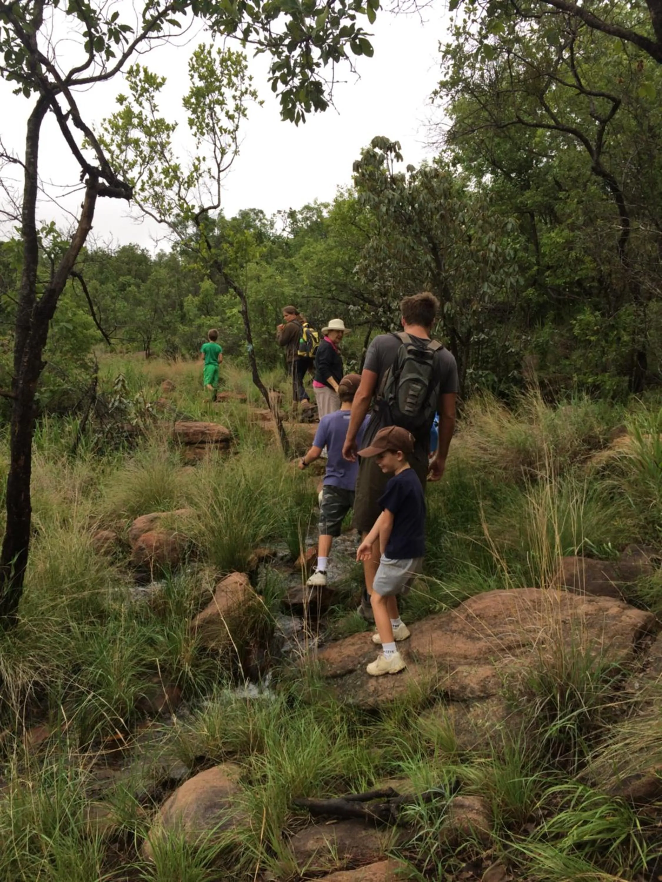 Natural landscape in Izintaba Private Game Reserve Waterberg
