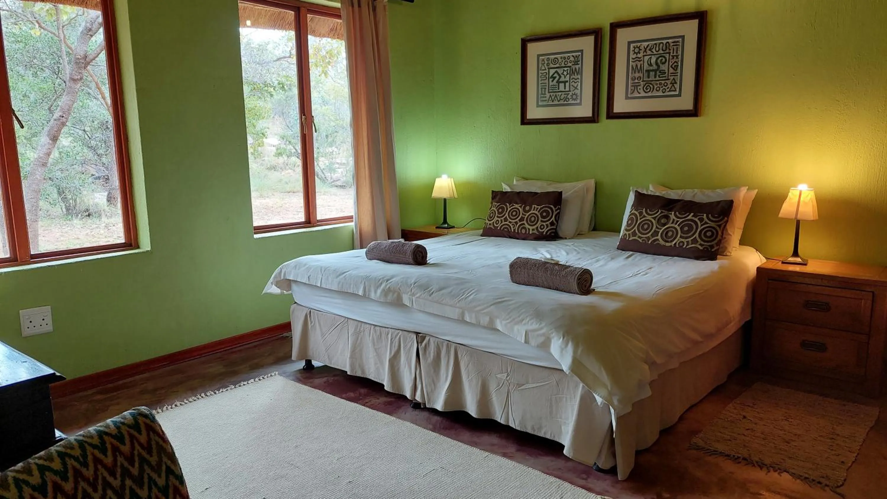 Bedroom, Bed in Izintaba Private Game Reserve Waterberg