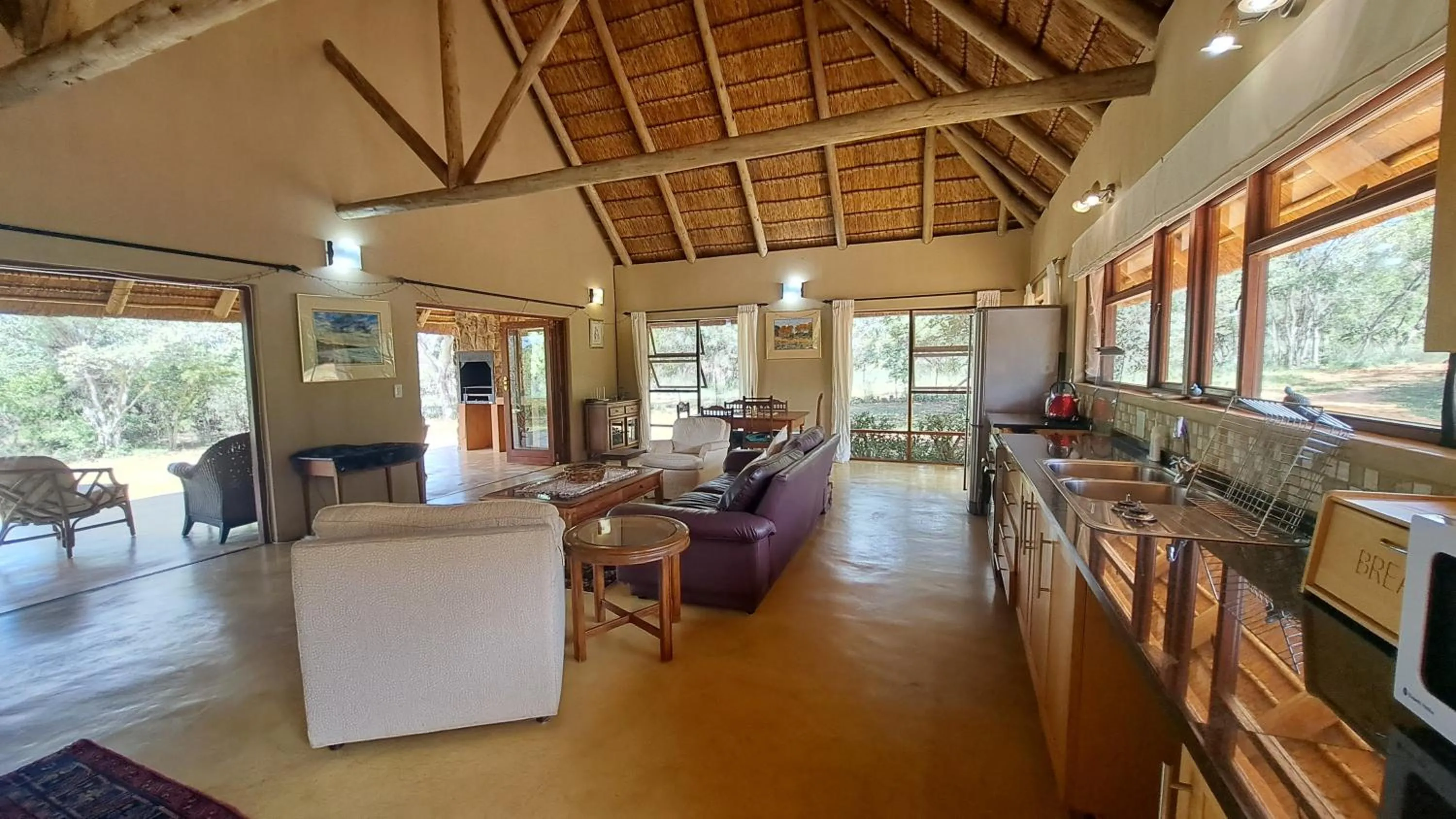 Living room in Izintaba Private Game Reserve Waterberg