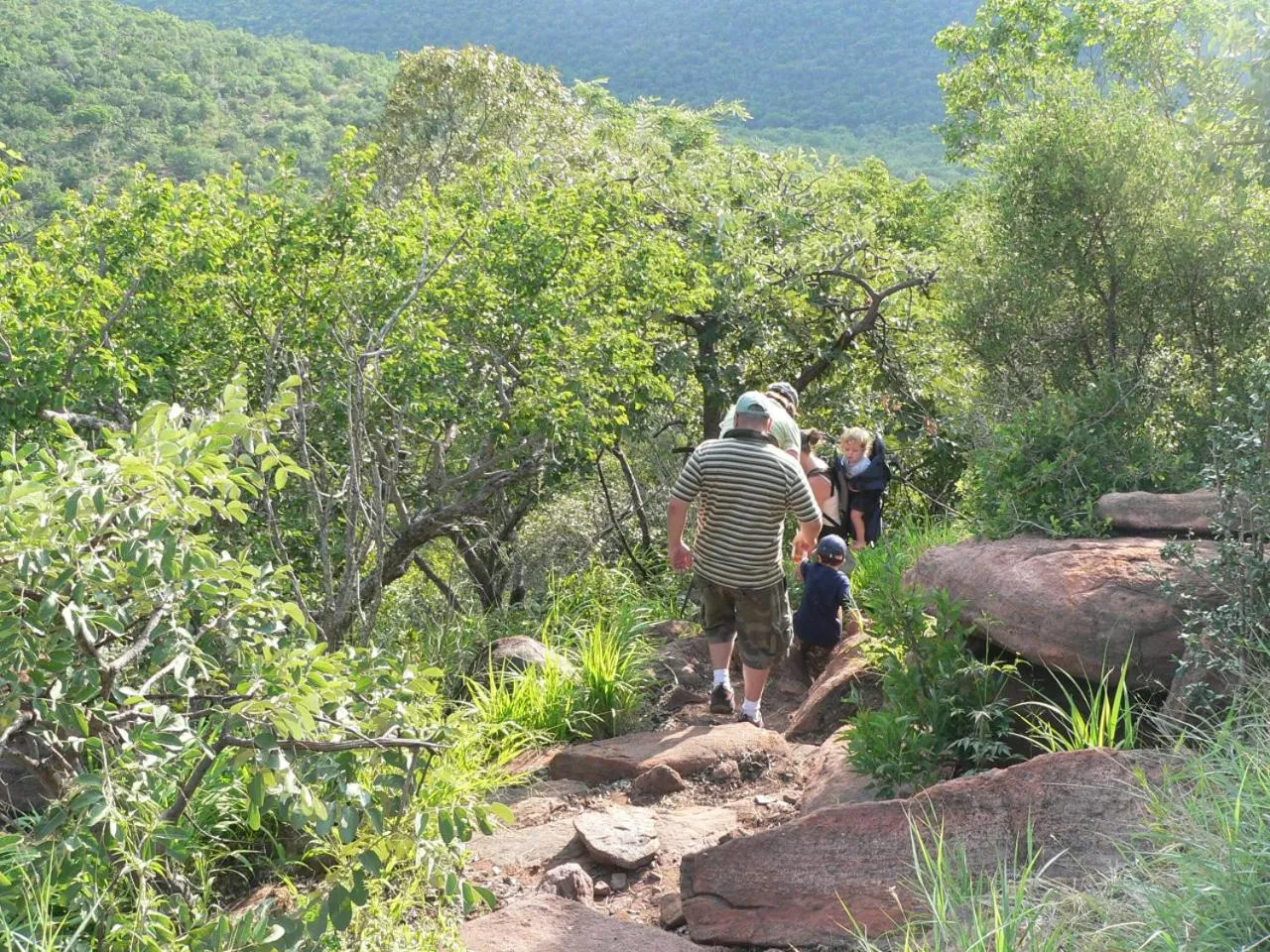 People in Izintaba Private Game Reserve Waterberg