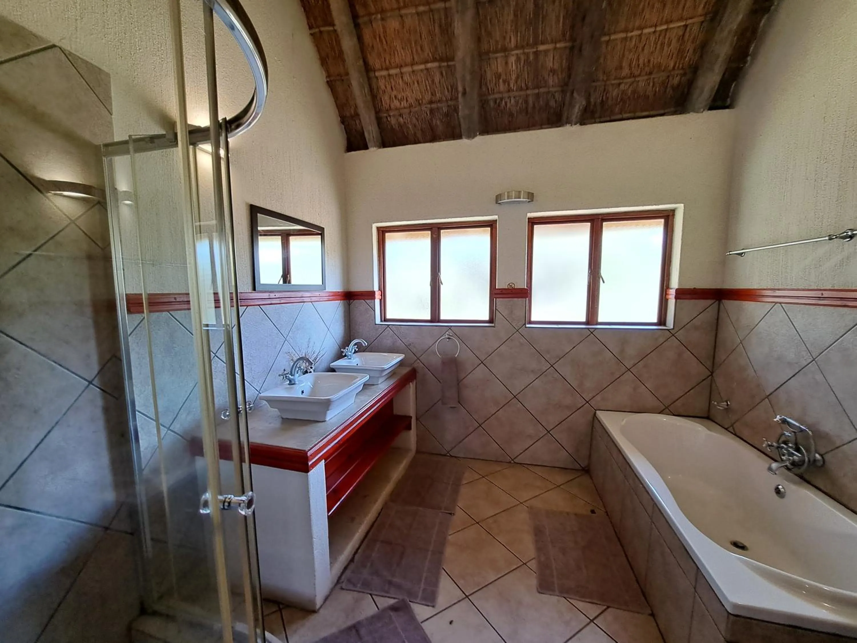Shower in Izintaba Private Game Reserve Waterberg