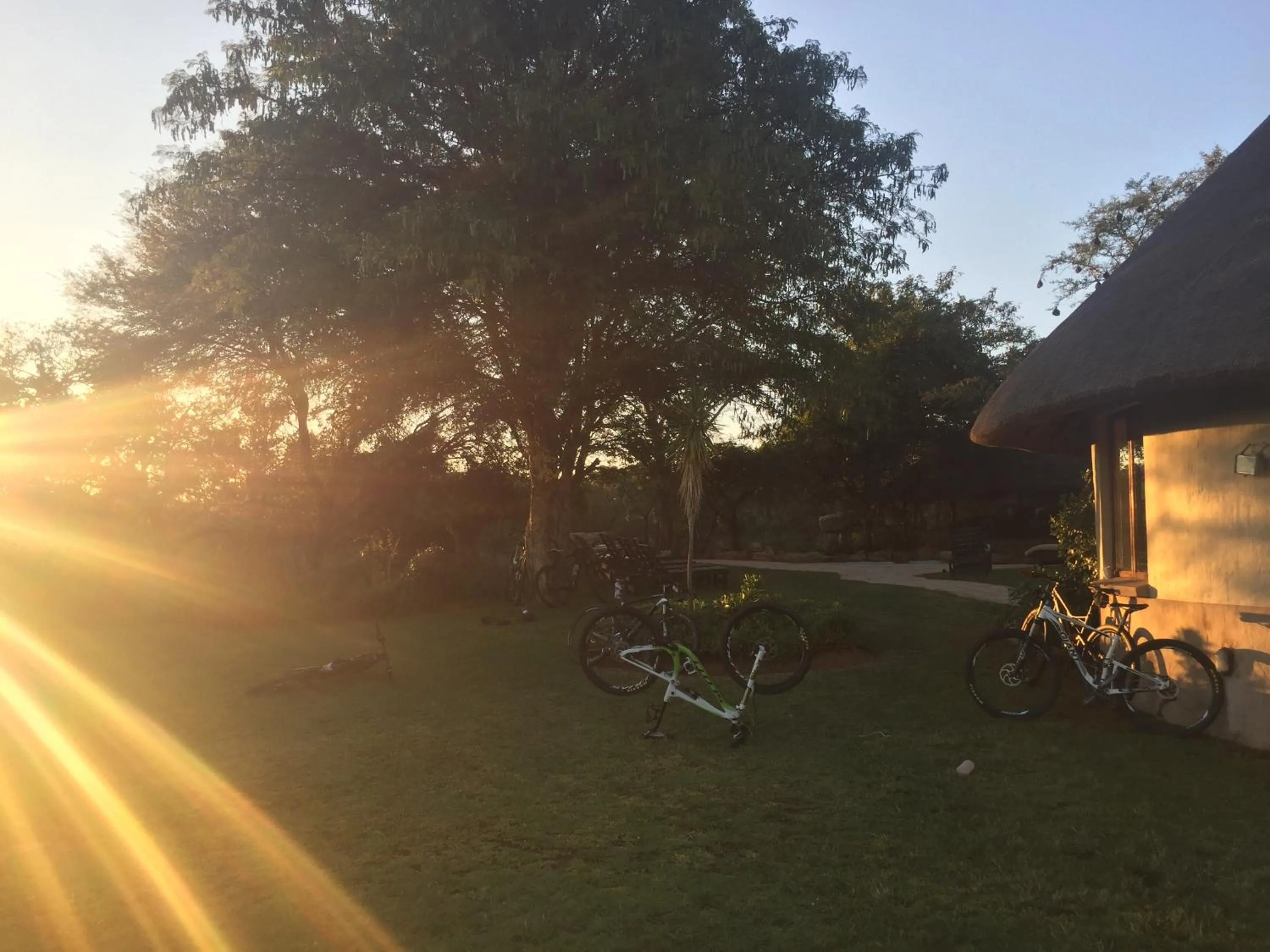 BBQ facilities in Izintaba Private Game Reserve Waterberg