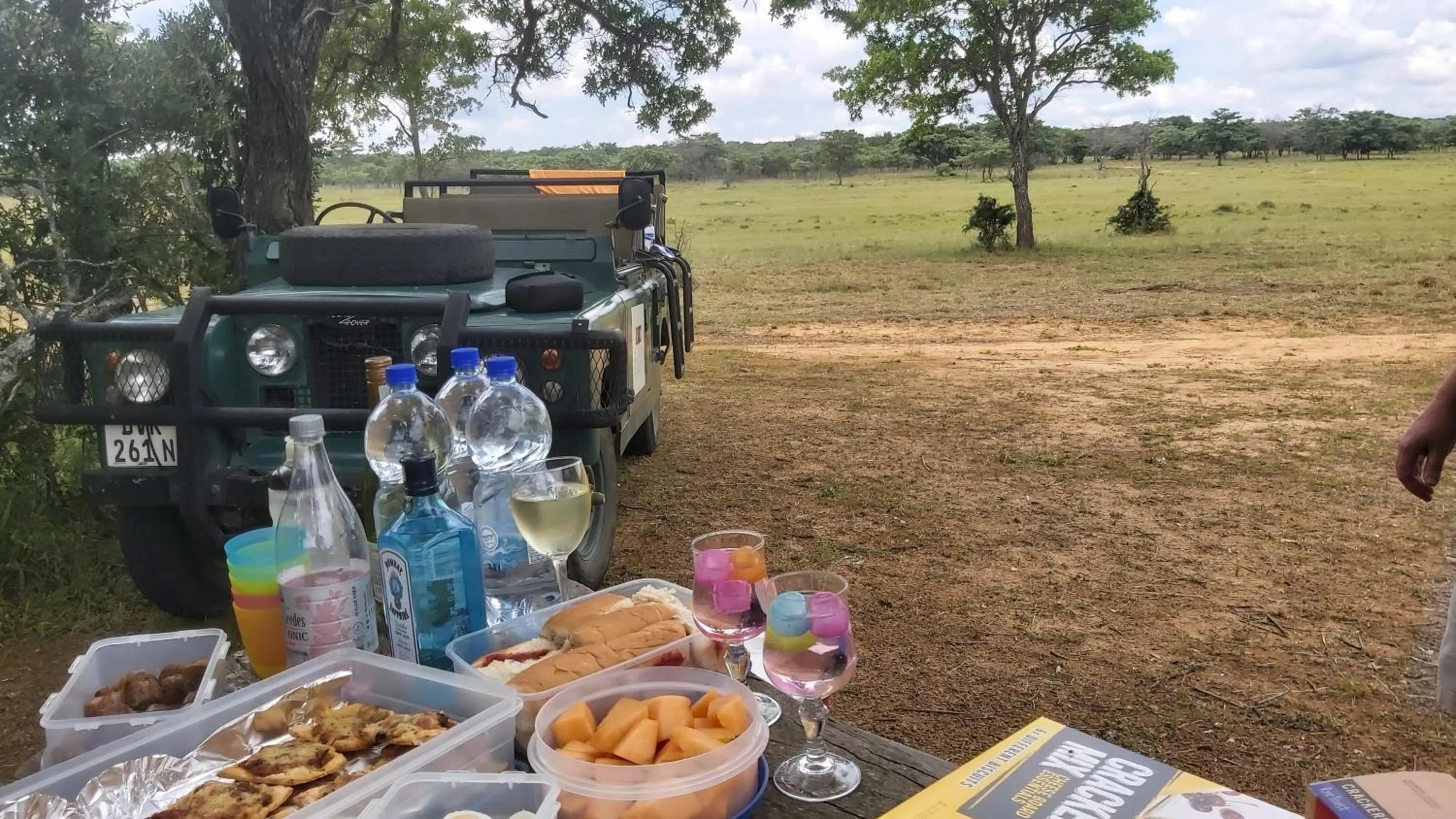 Natural landscape in Izintaba Private Game Reserve Waterberg