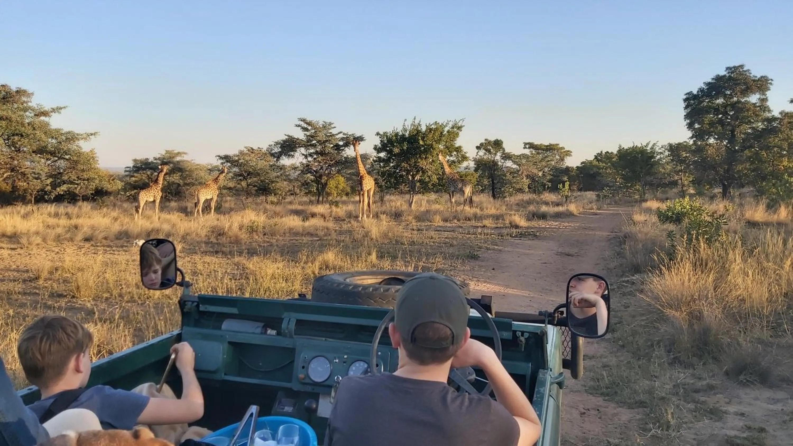 Natural landscape in Izintaba Private Game Reserve Waterberg
