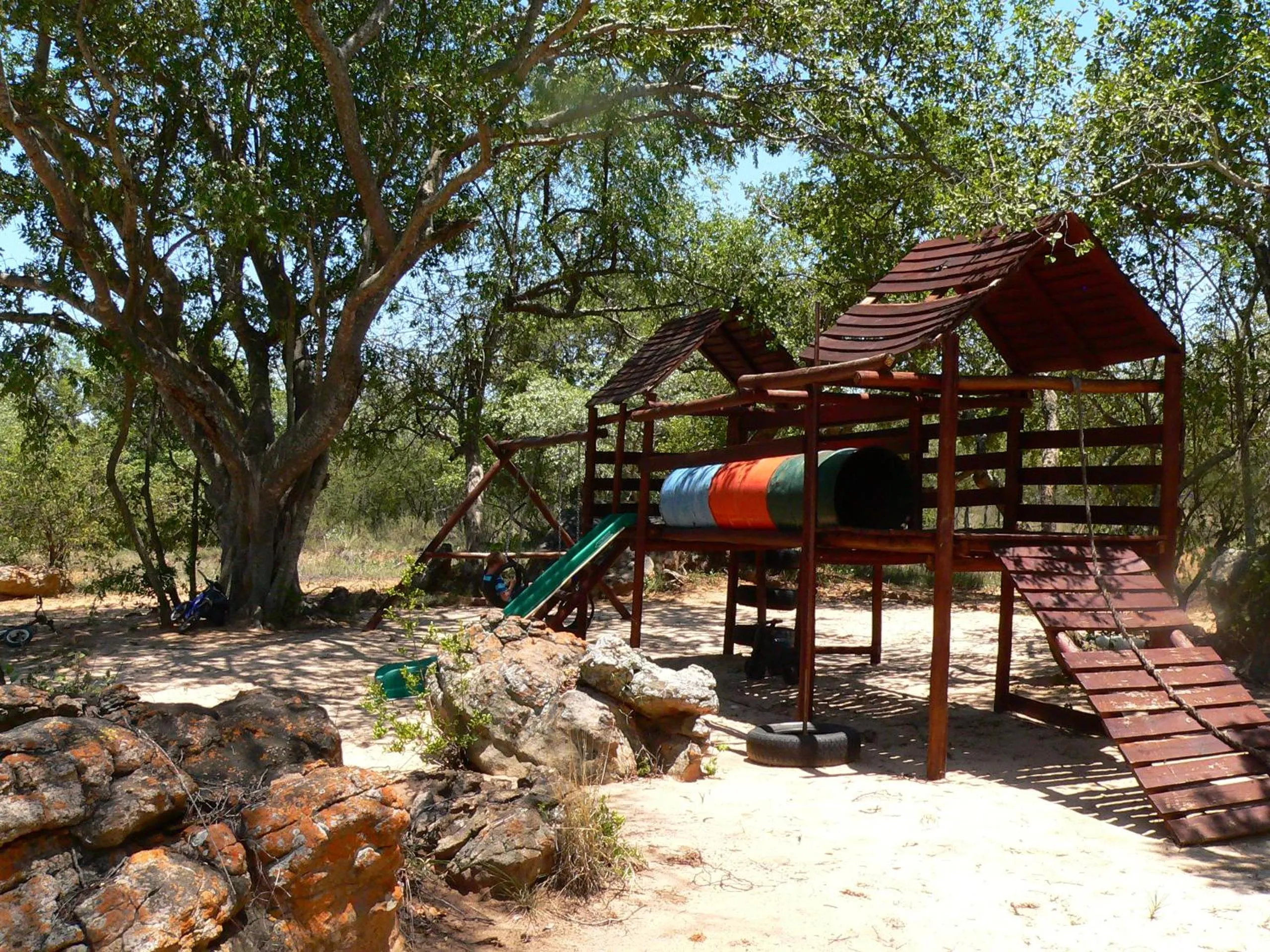Children play ground in Izintaba Private Game Reserve Waterberg