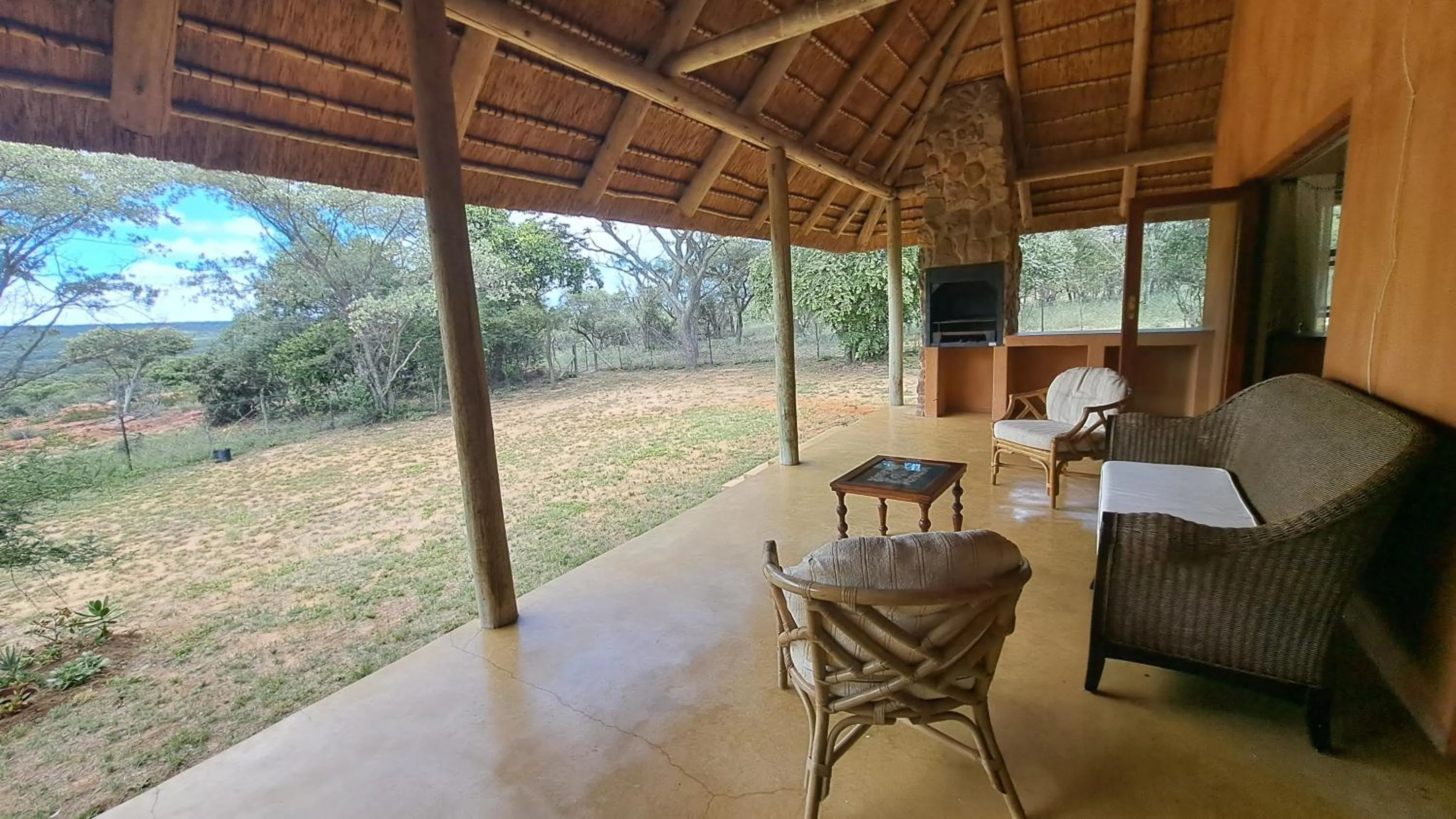 Patio in Izintaba Private Game Reserve Waterberg