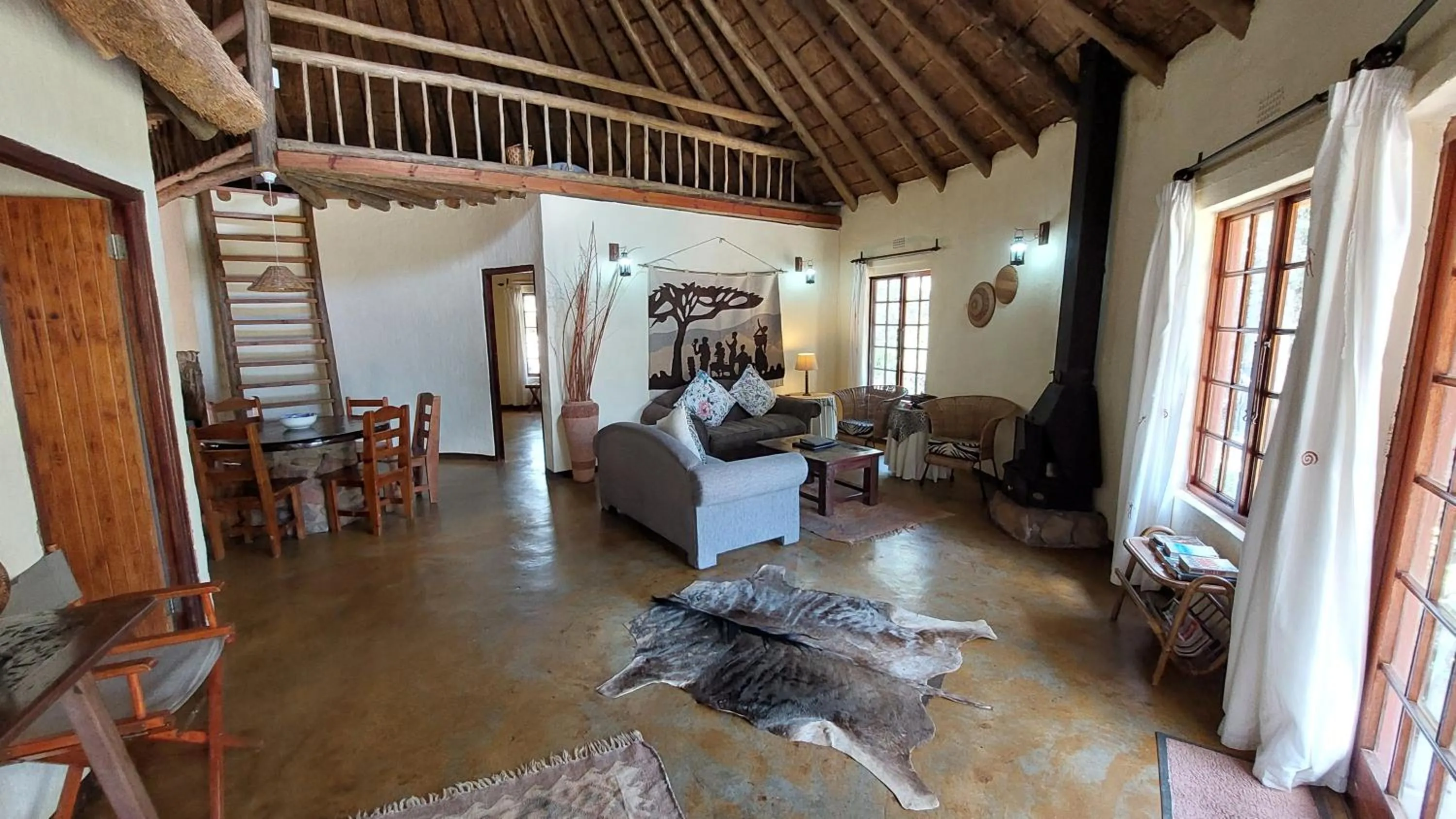 Living room in Izintaba Private Game Reserve Waterberg