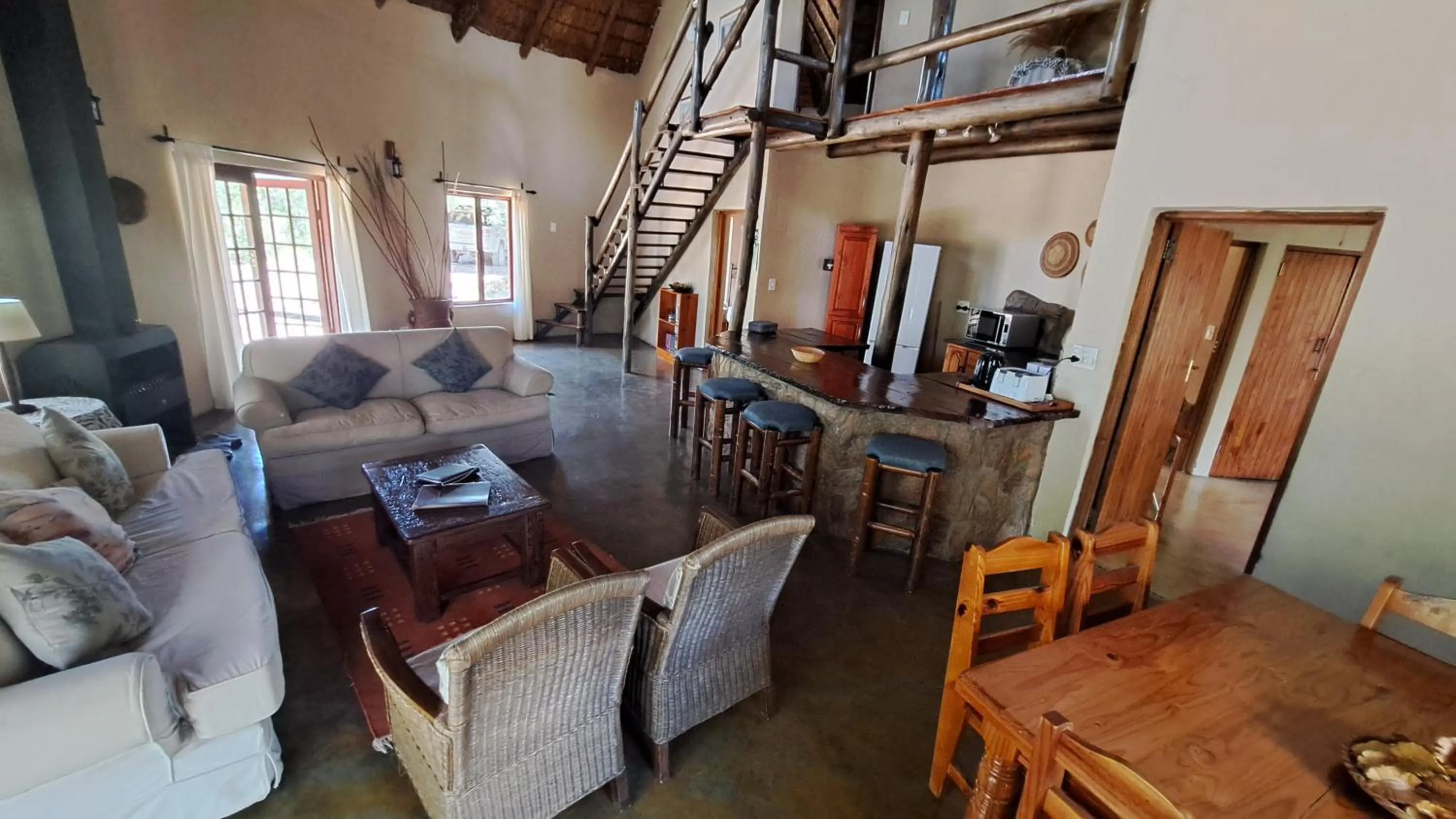 Living room in Izintaba Private Game Reserve Waterberg