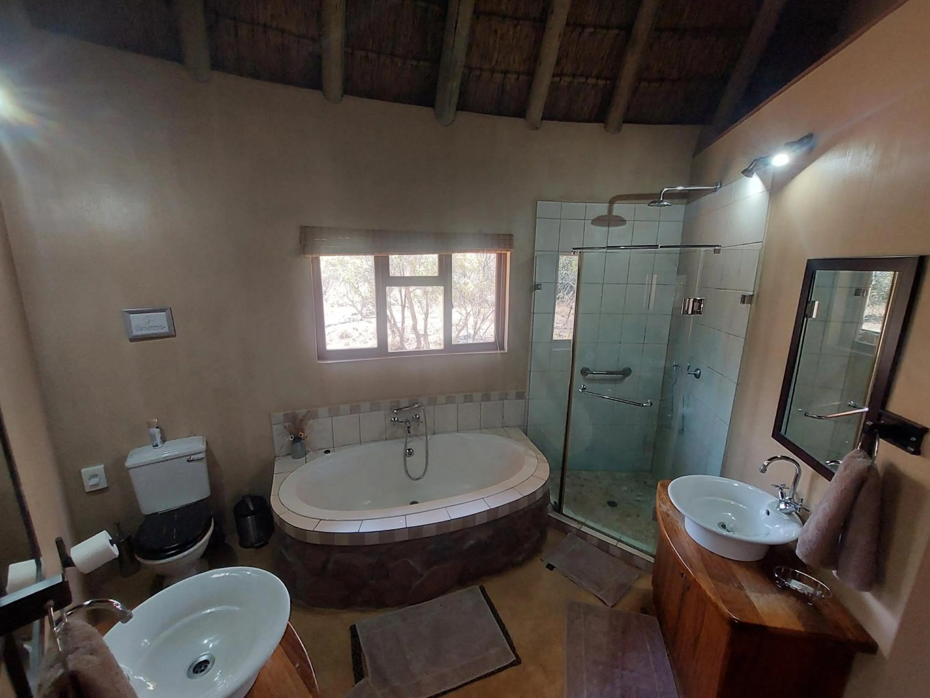 Shower in Izintaba Private Game Reserve Waterberg