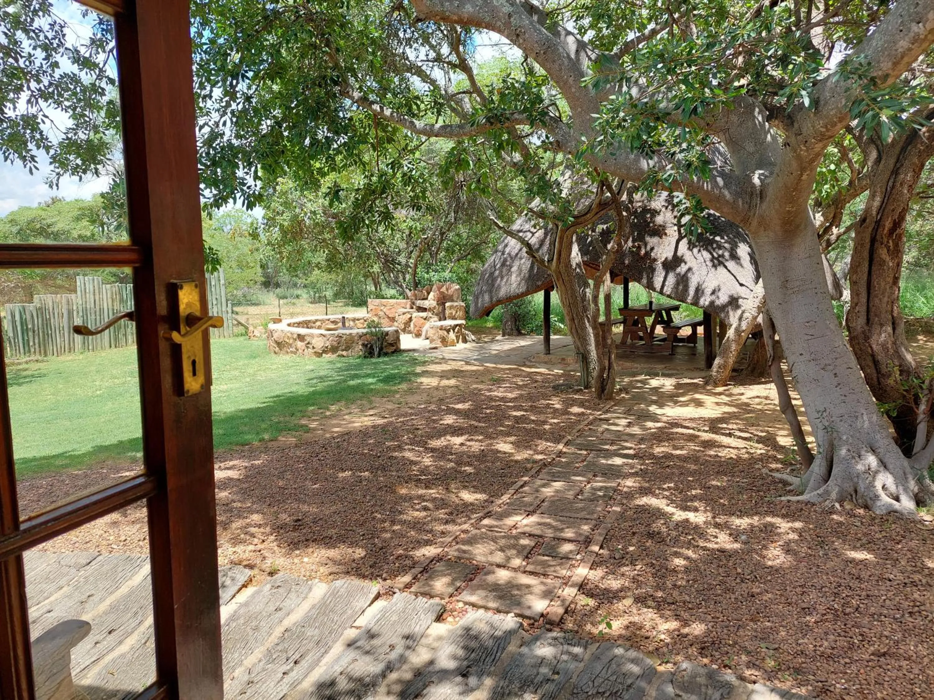 BBQ facilities in Izintaba Private Game Reserve Waterberg