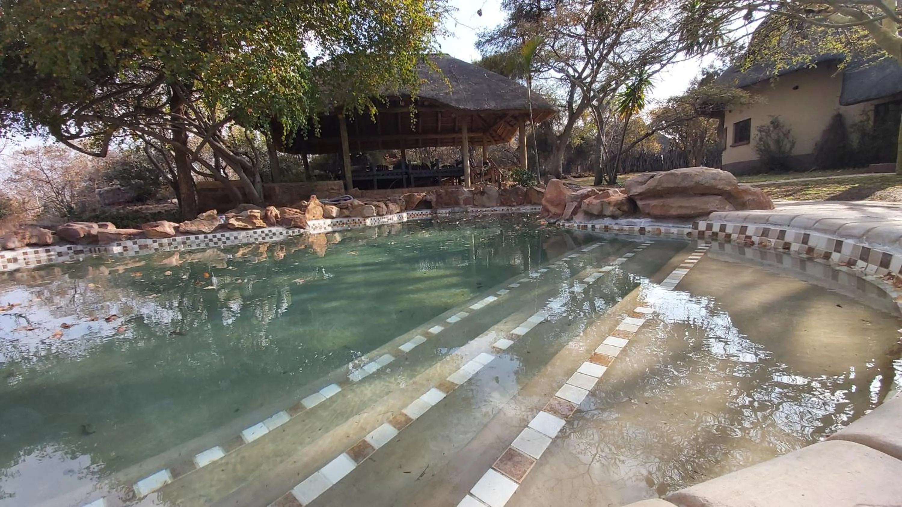 BBQ facilities in Izintaba Private Game Reserve Waterberg