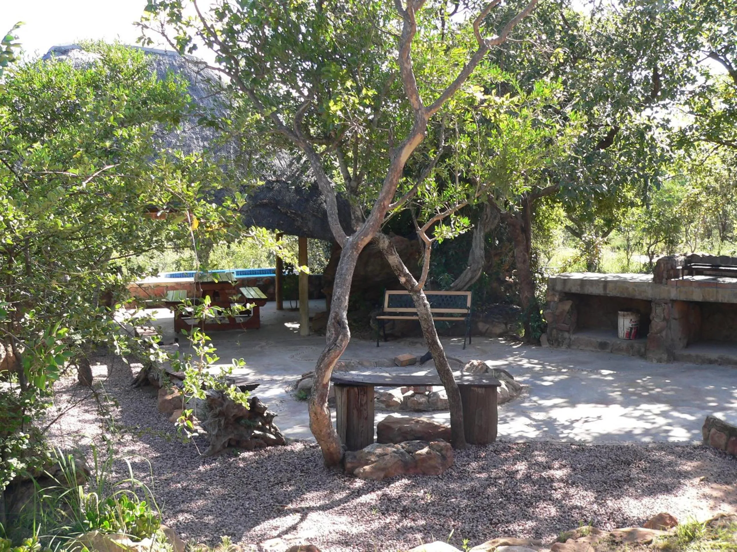 Patio in Izintaba Private Game Reserve Waterberg