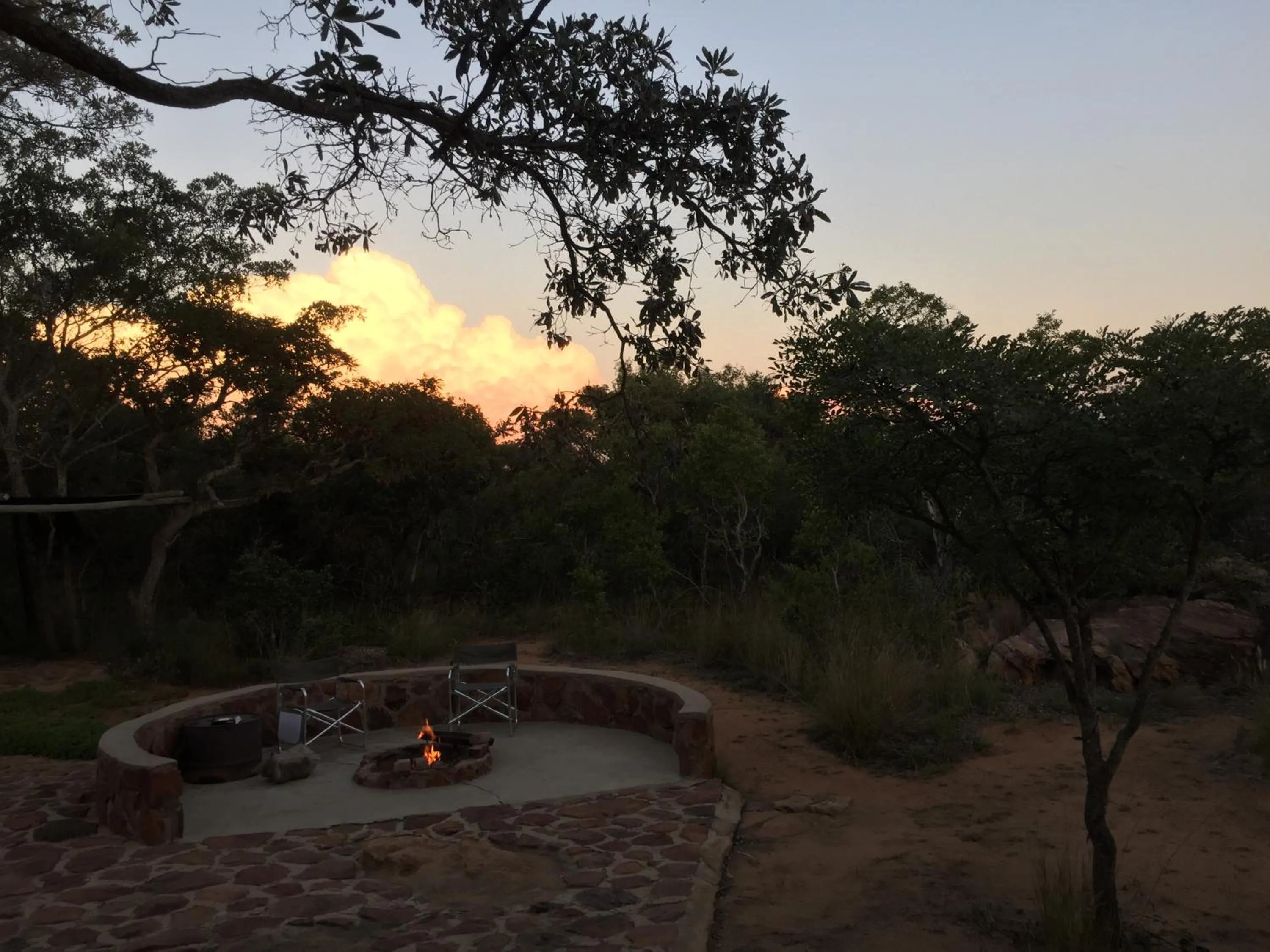 BBQ facilities in Izintaba Private Game Reserve Waterberg