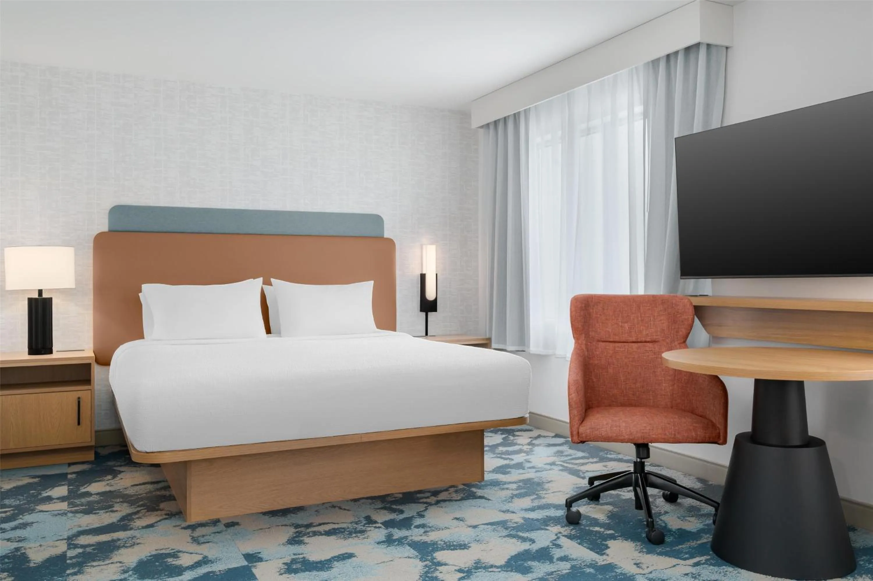 Bedroom, Bed in Hampton Inn & Suites Alpena