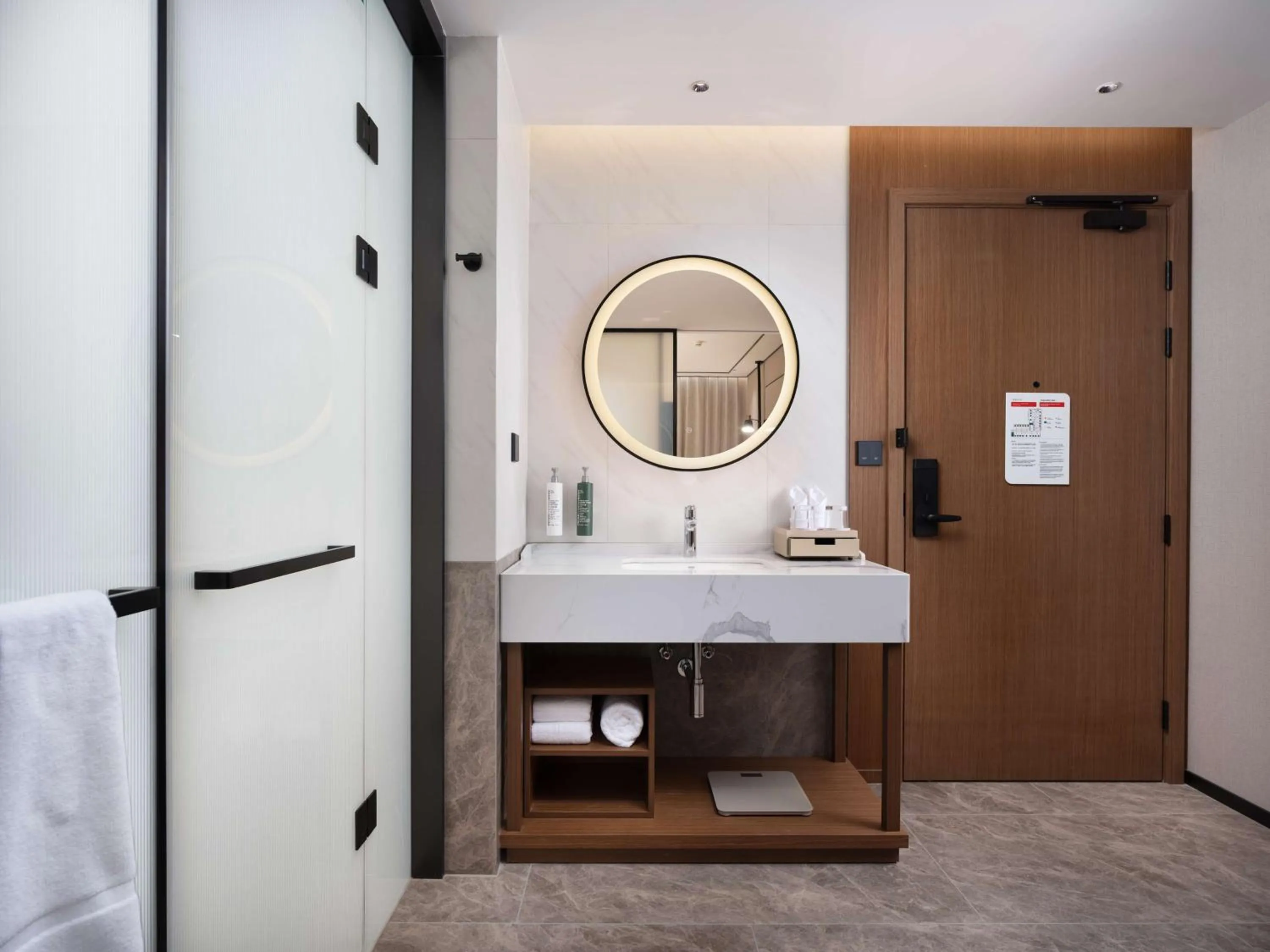 Bathroom in Hilton Garden Inn Bazhong Bazhou